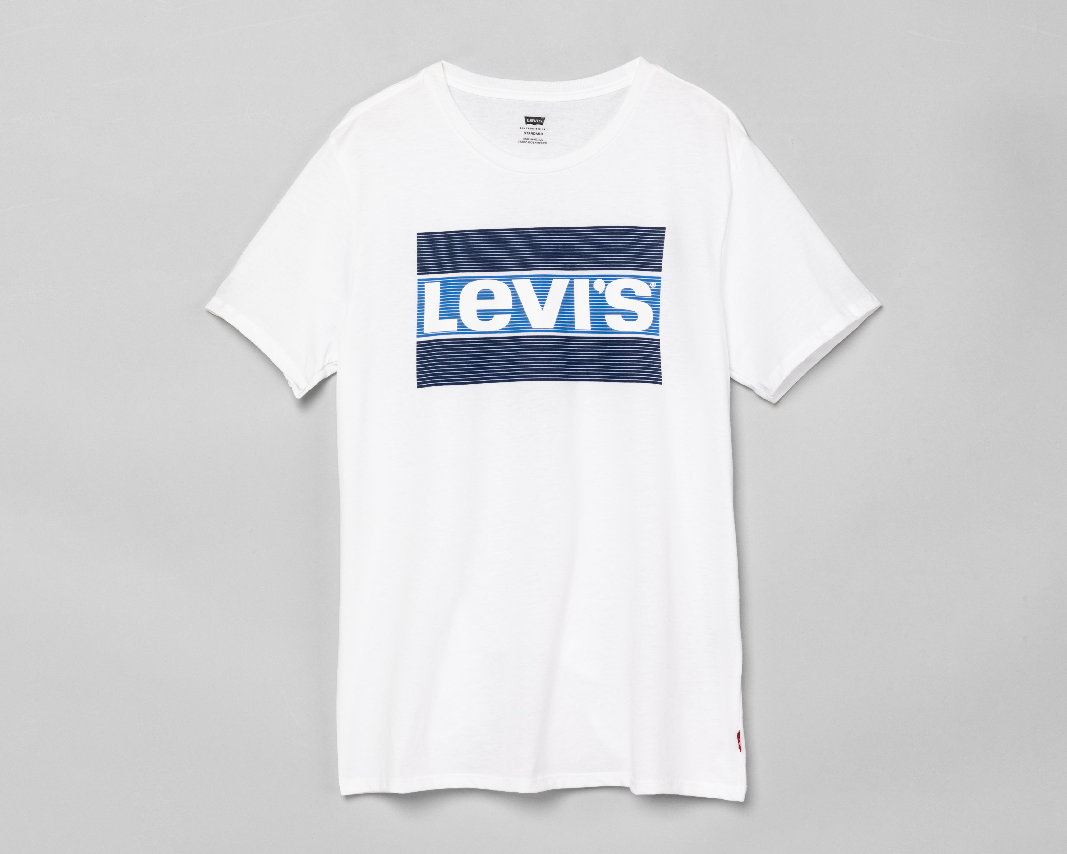 Foto 2 pulgar | Playera Levi's Cuello Redondo