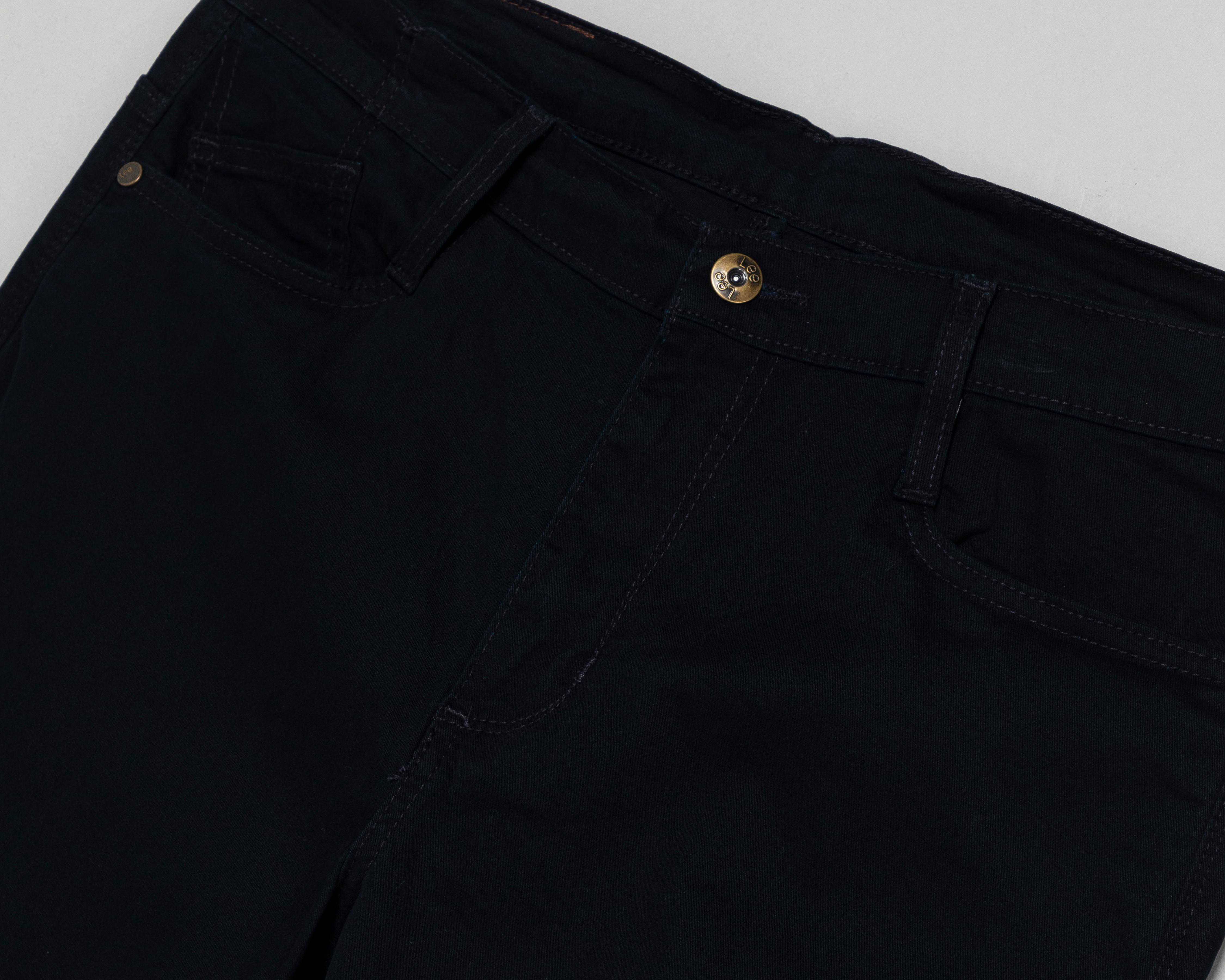 Foto 3 | Pantalón de Gabardina Lee Negro para Hombre