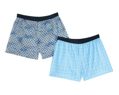 Foto 1 | Bóxer Largo Rinbros 2 Piezas para Hombre