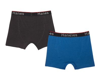 Foto 2 | Bóxer Corto Hanes 2 Piezas
