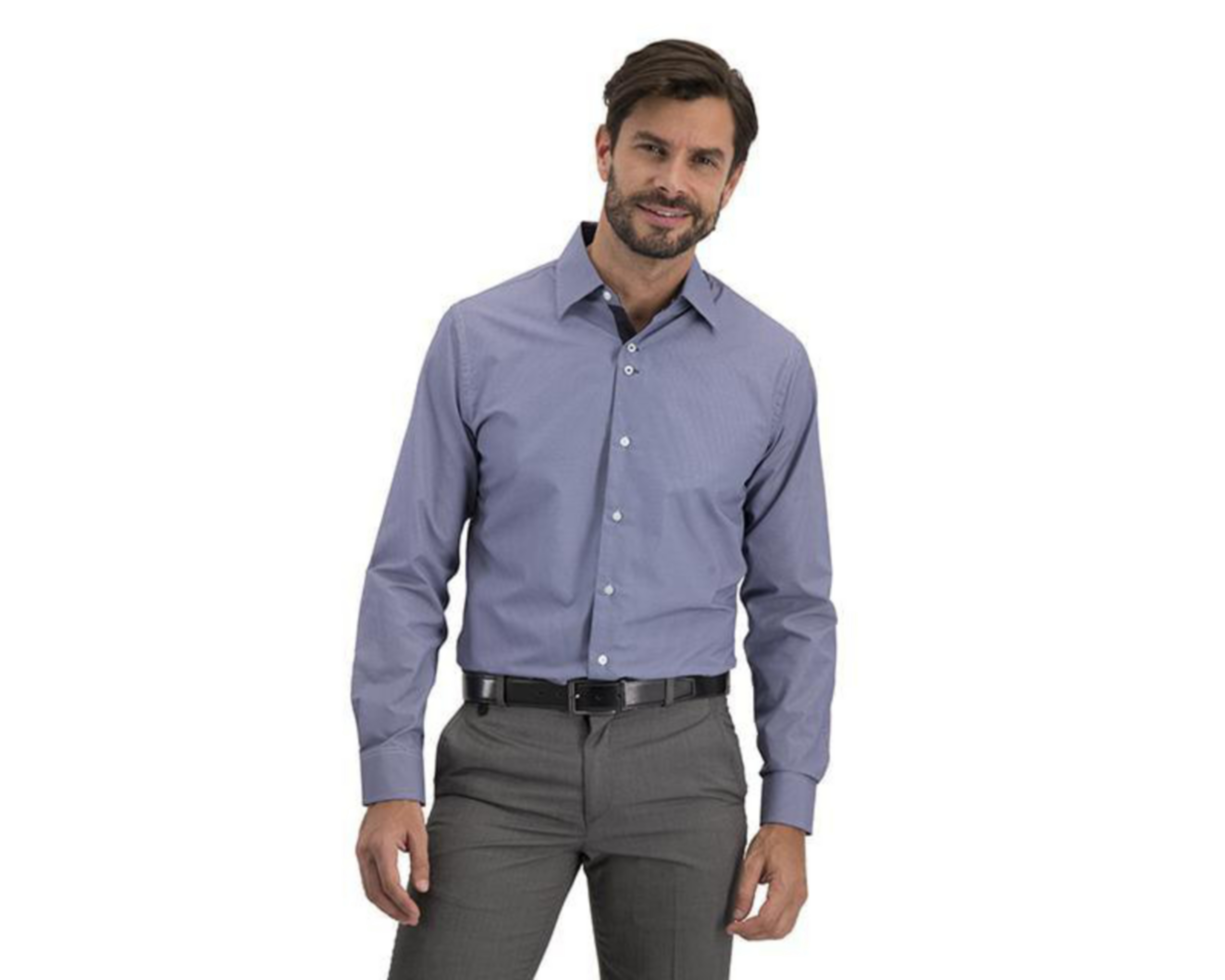 Foto 2 pulgar | Camisa Casual Wall Street Modern Fit con Miniprint