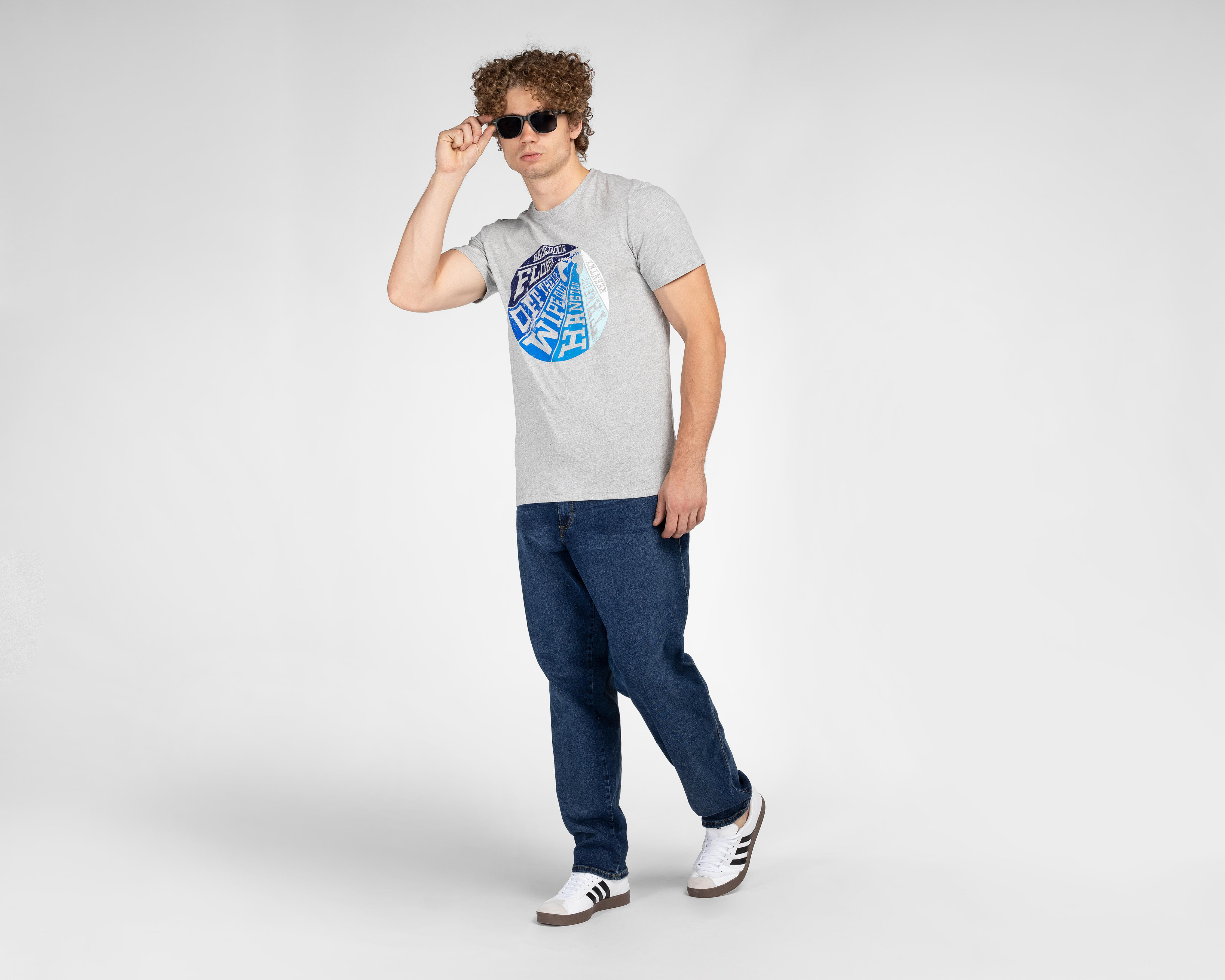 Foto 2 | Playera Hang Ten Cuello Redondo