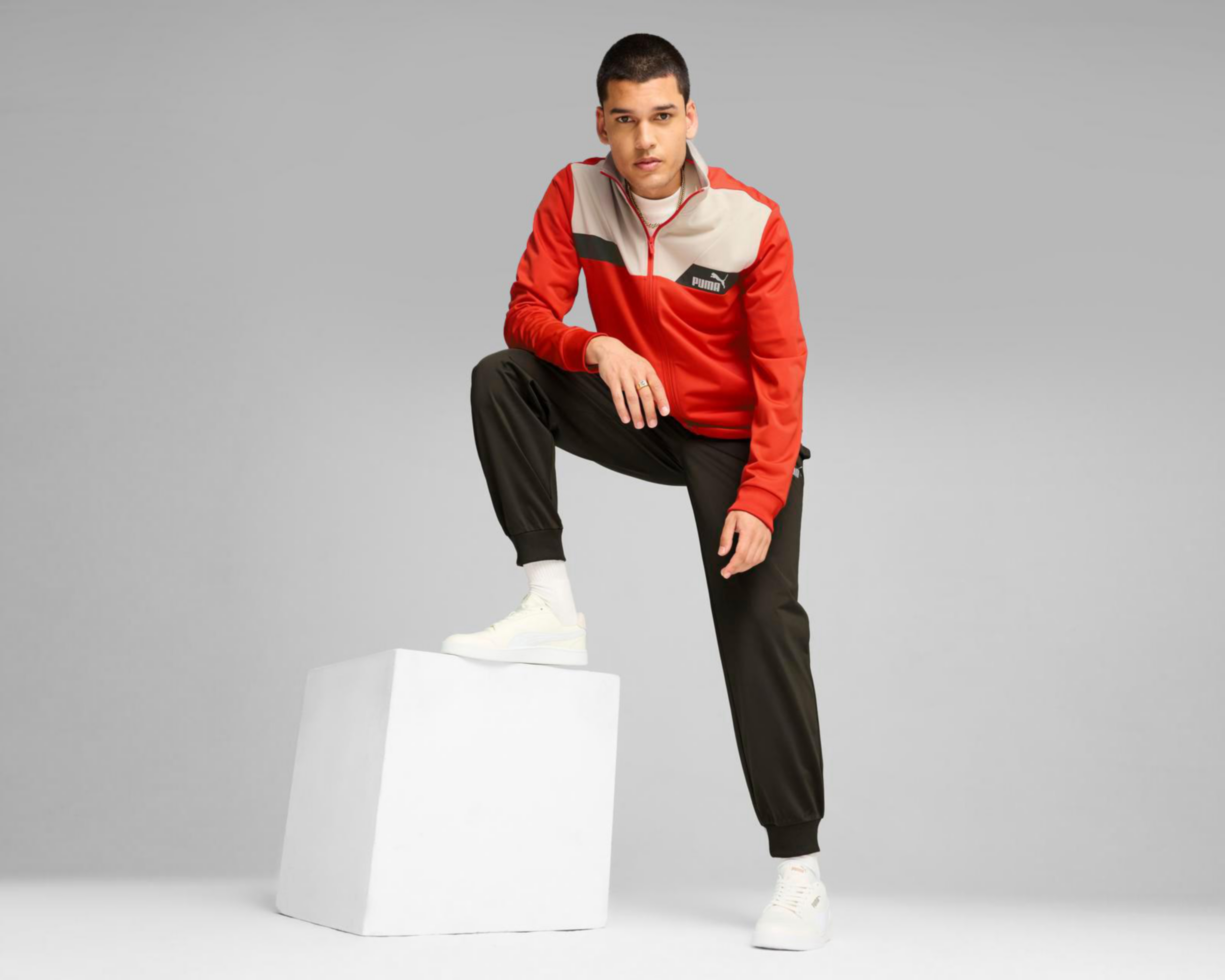 Foto 1 | Pants y Chamarra Puma para Hombre
