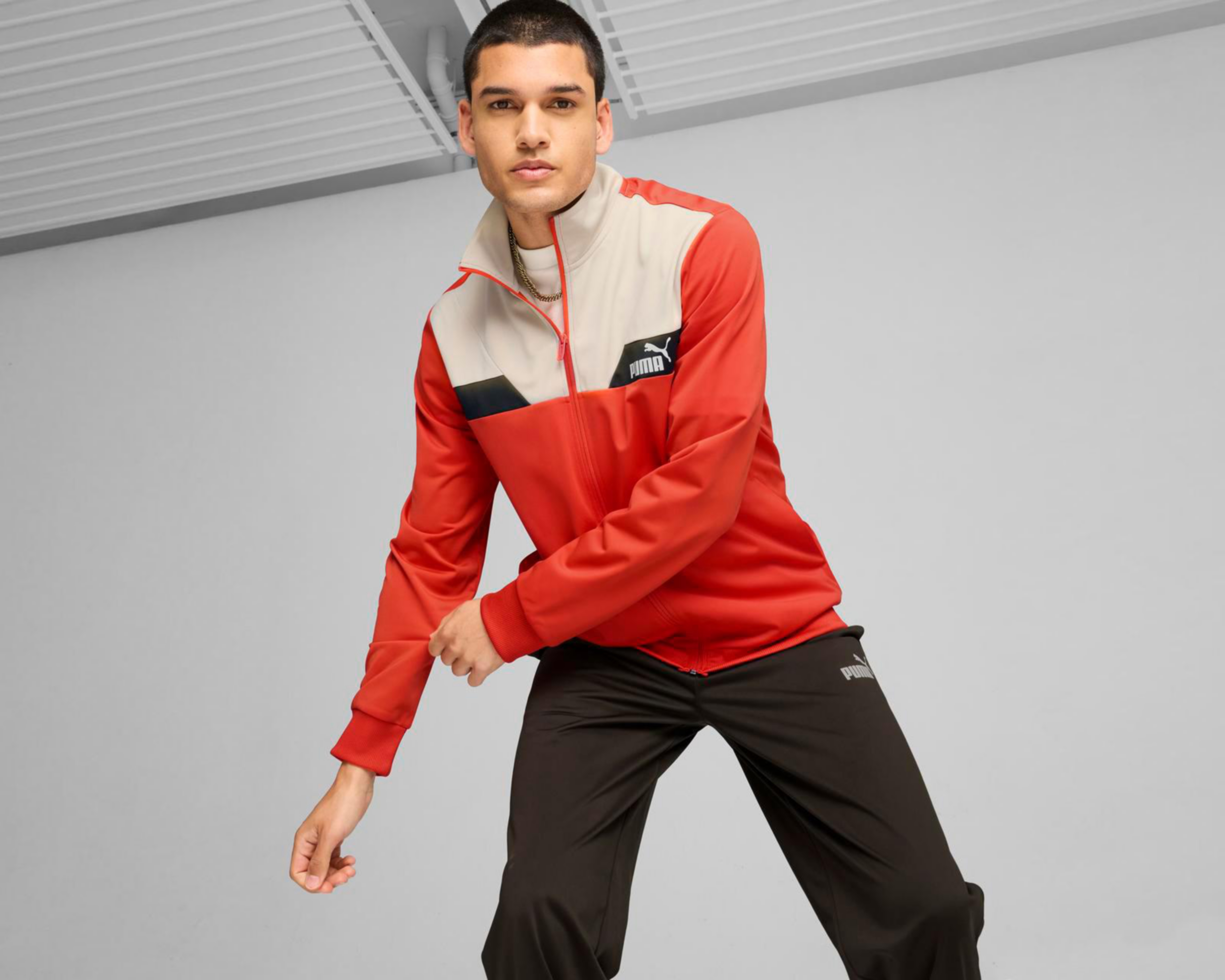Foto 3 | Pants y Chamarra Puma para Hombre