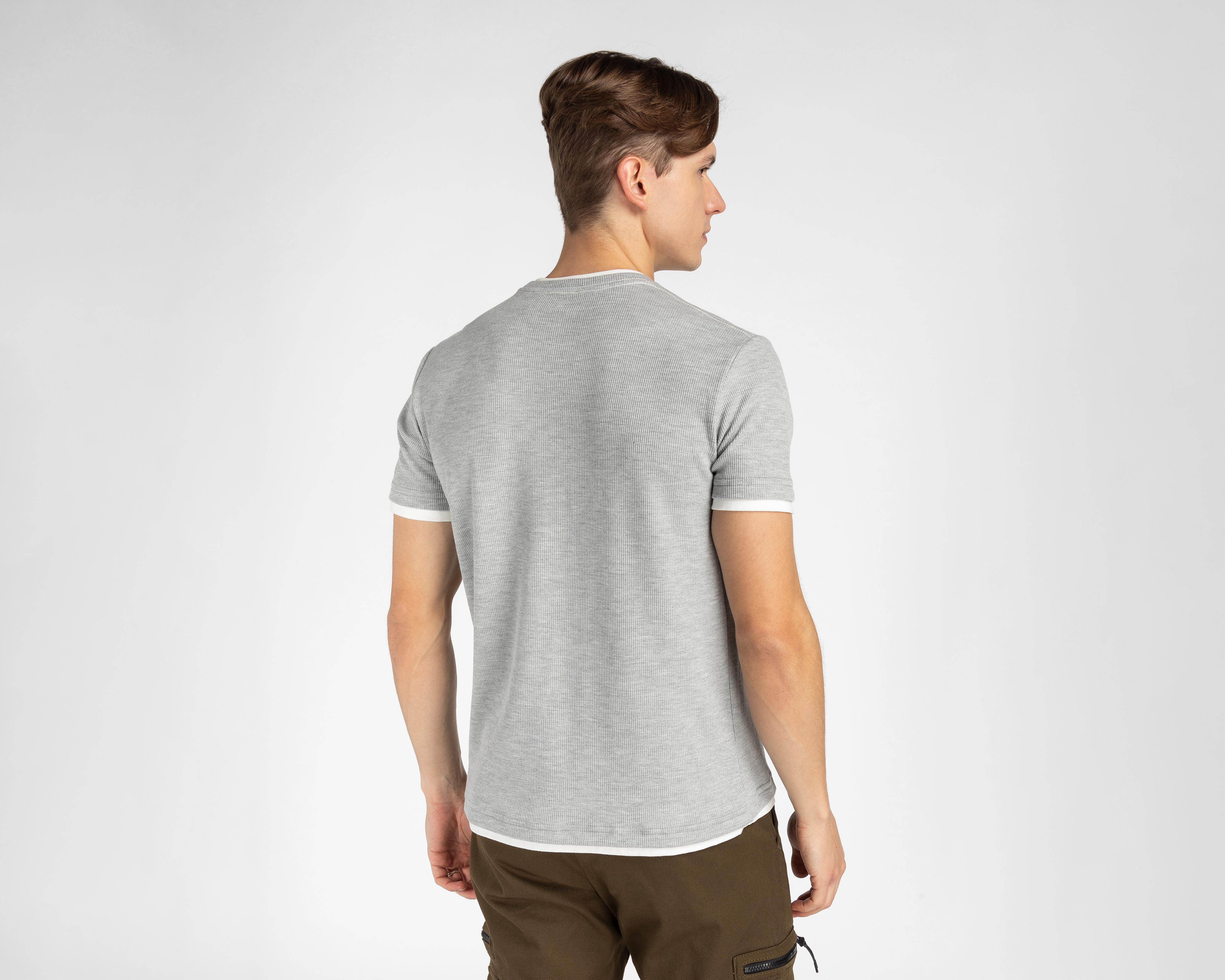 Foto 3 | Playera Refill Cuello Redondo