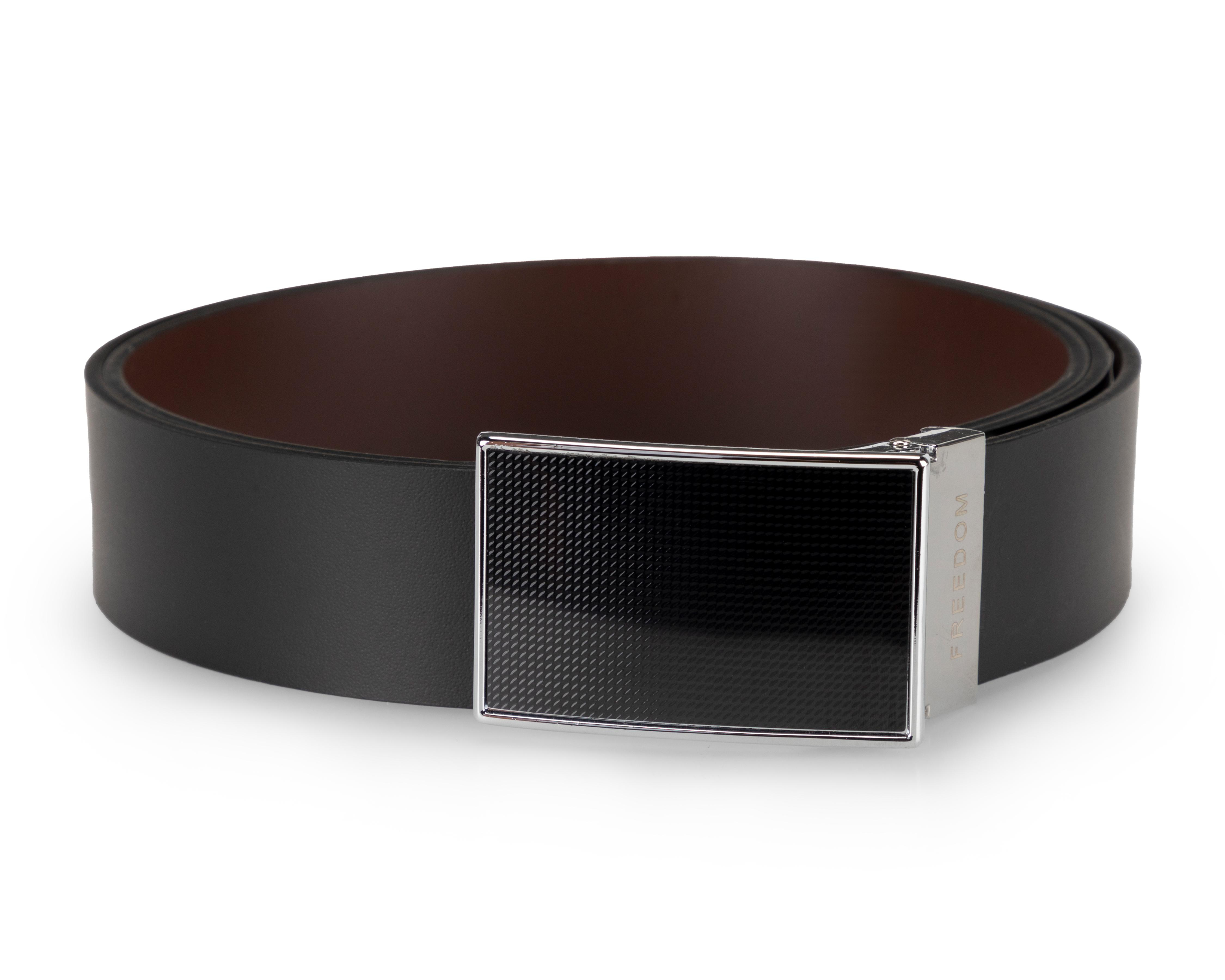 Cinturón de Piel para Hombre Freedom Negro $119