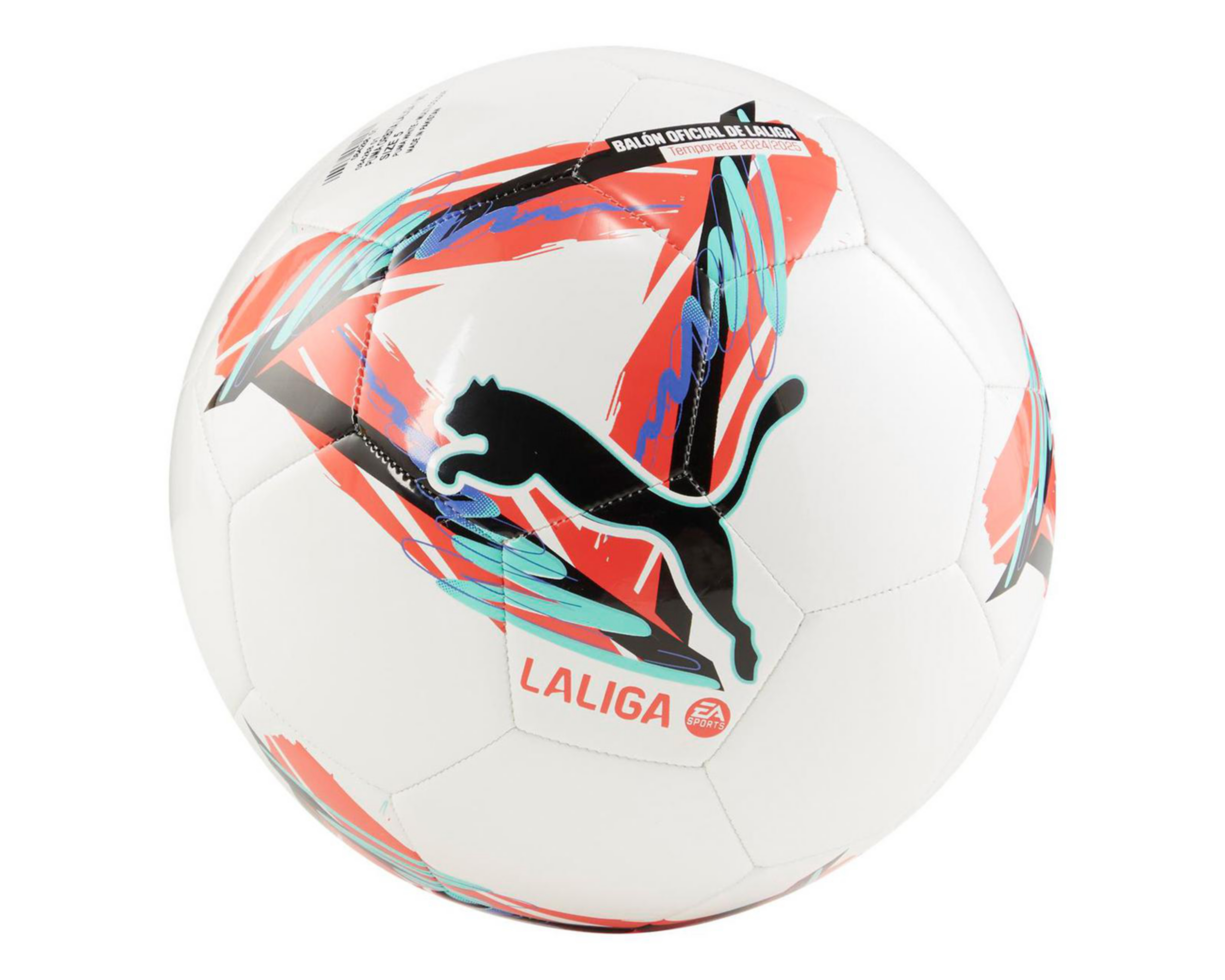 Foto 2 pulgar | Balón Puma Orbita Laliga 1 MS