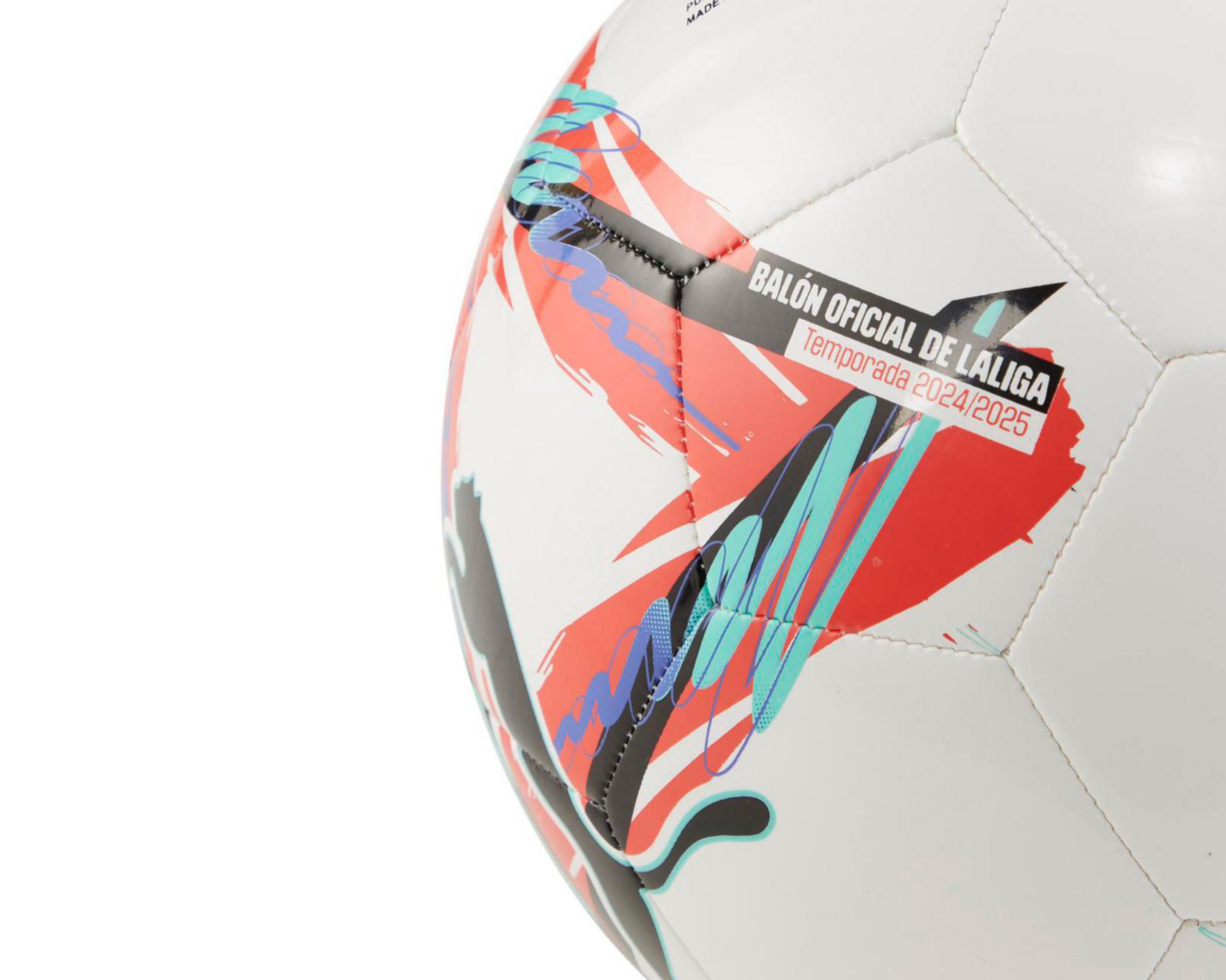 Foto 4 pulgar | Balón Puma Orbita Laliga 1 MS