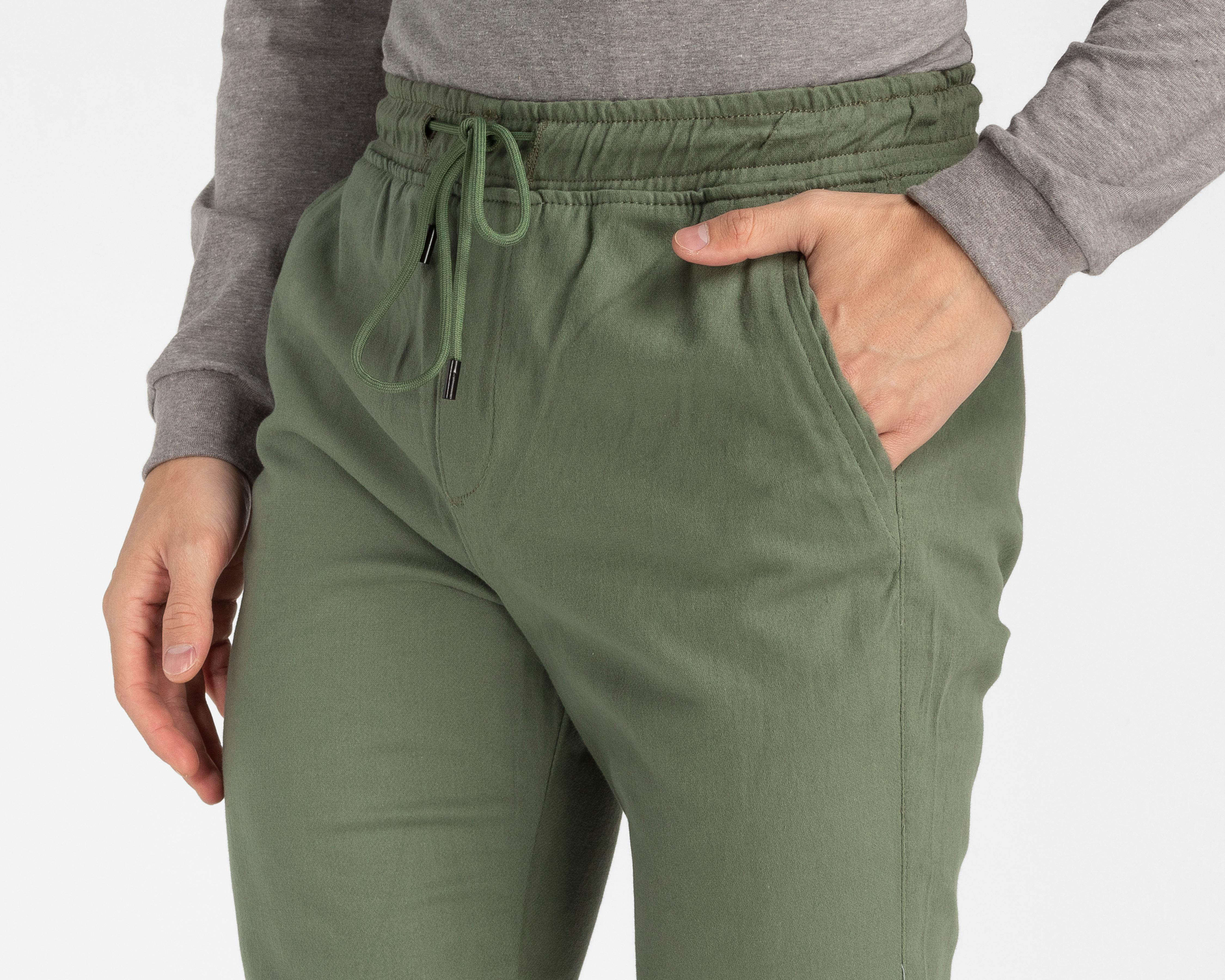 Foto 5 pulgar | Pantalón Jogger Refill Verde para Hombre