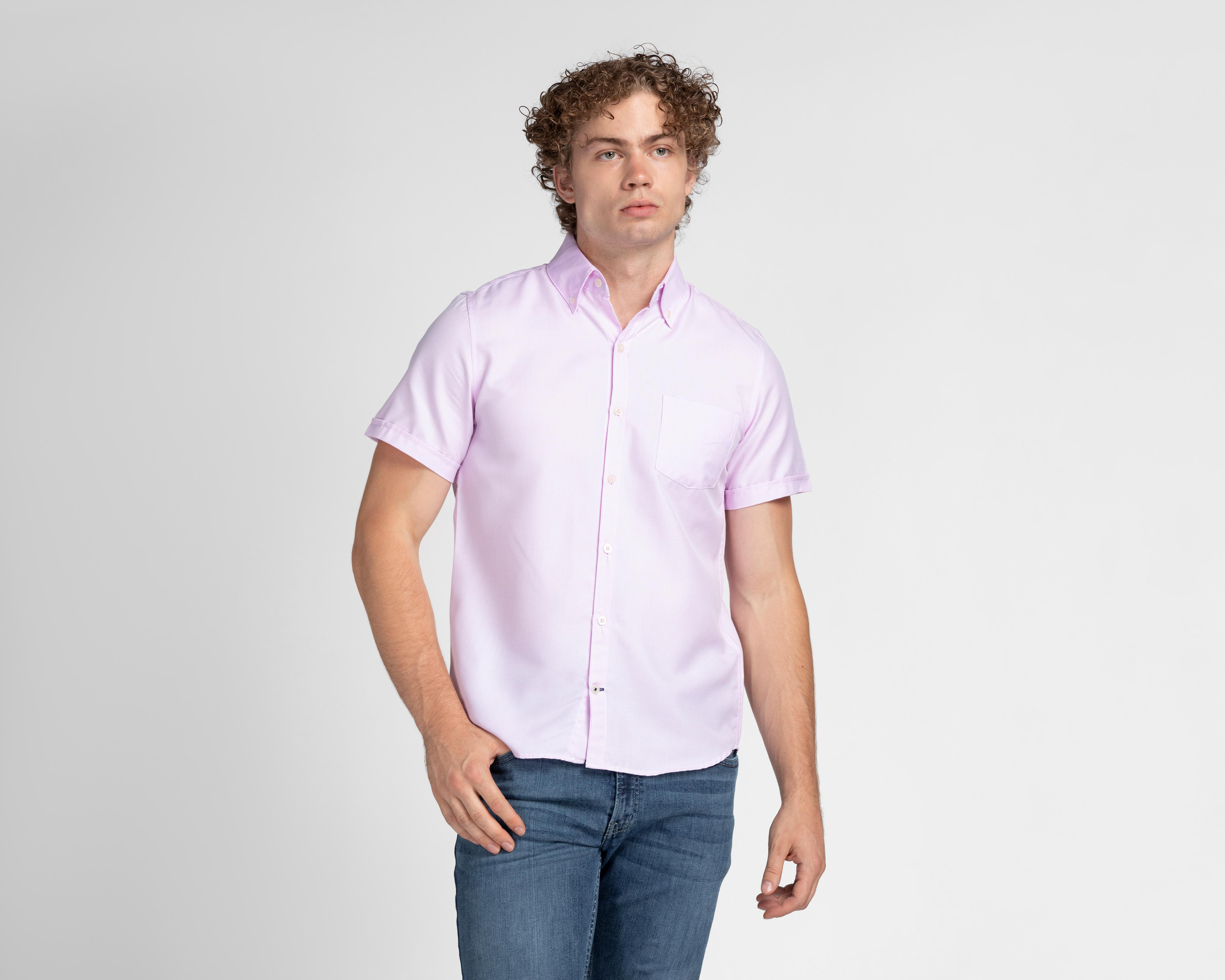 Foto 2 pulgar | Camisa Casual Porto Sur Regular Fit Lisa