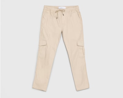 Foto 1 | Pantalón Jogger Refill Beige para Hombre