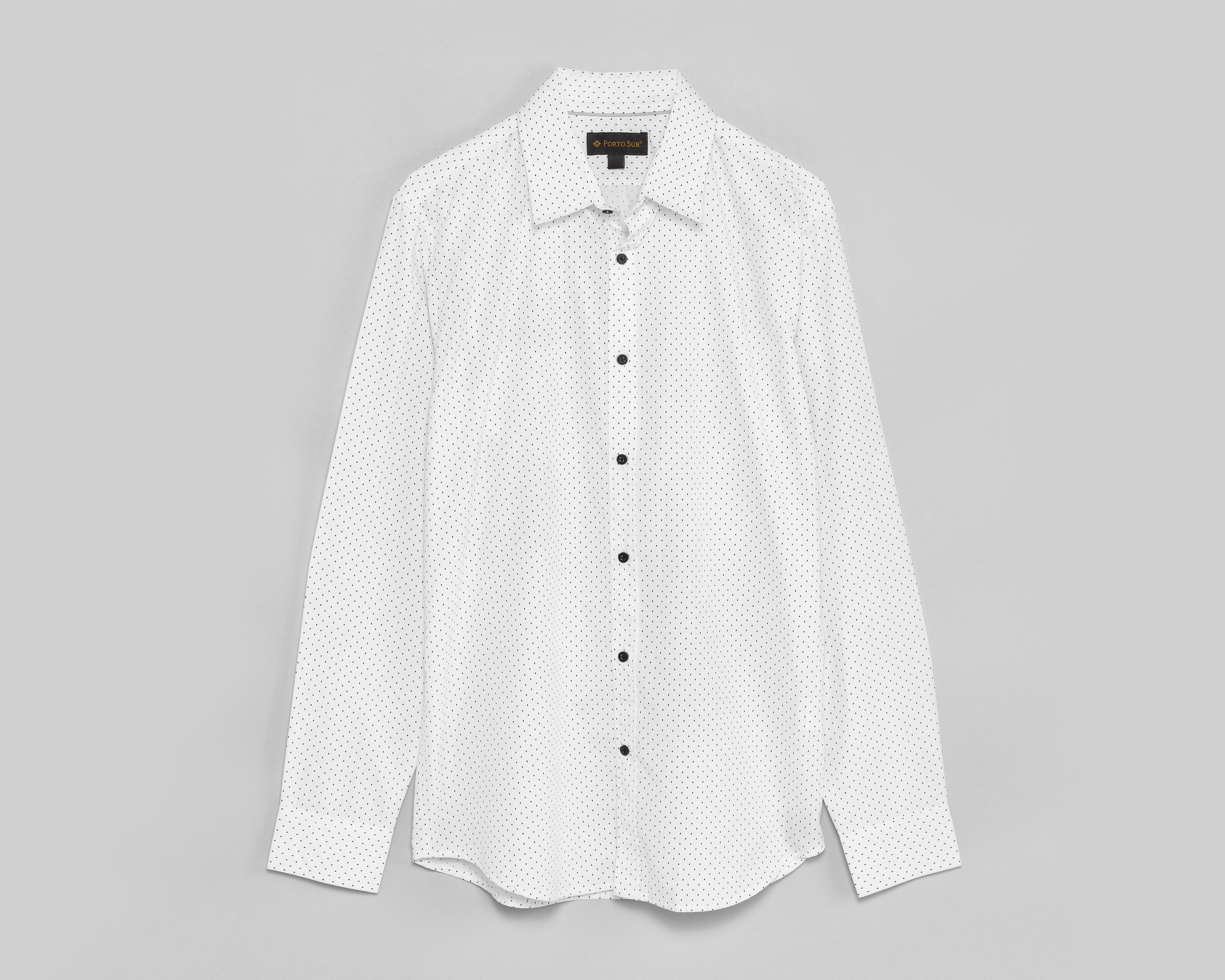 Camisa Casual Porto Sur Regular Fit con Miniprint $240