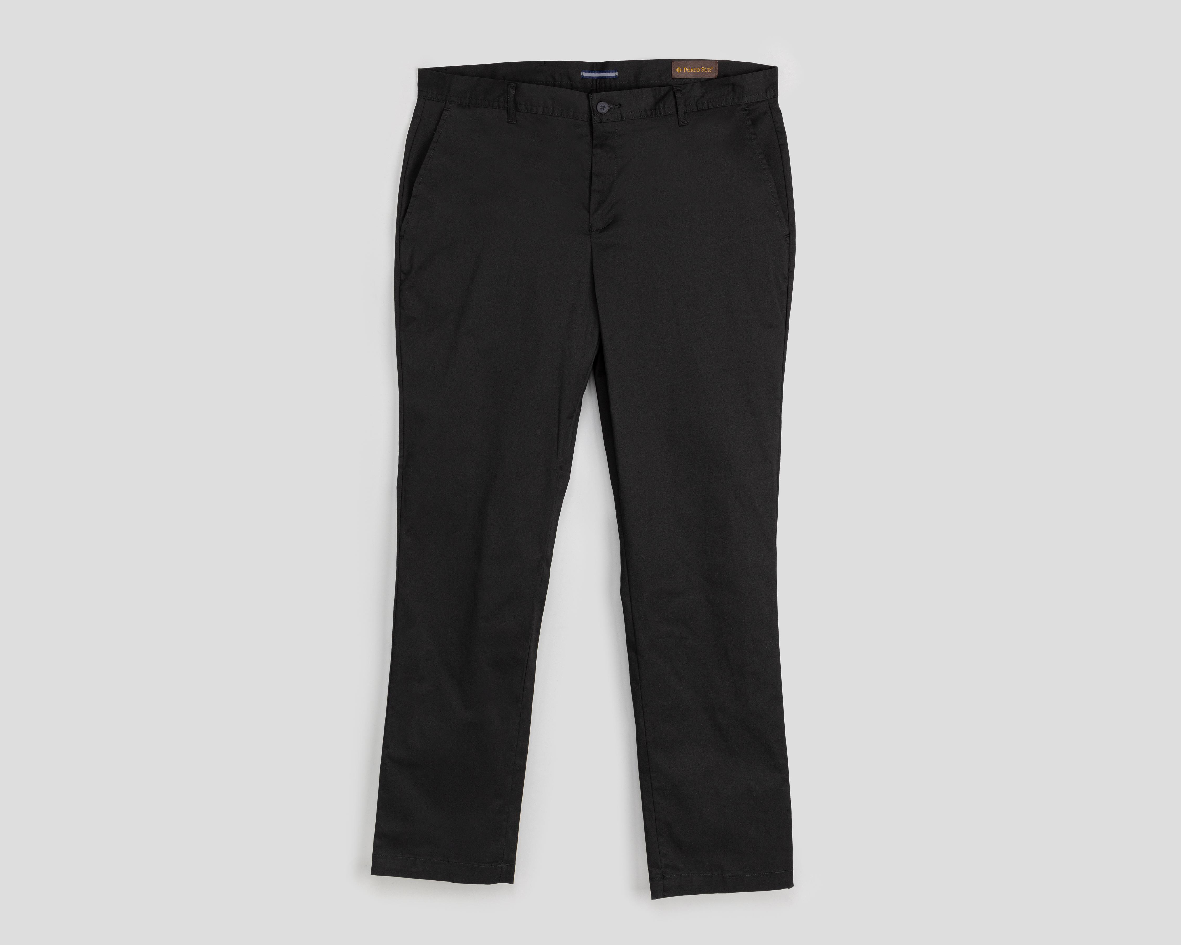 Pantalón Casual Porto Sur Negro para Hombre