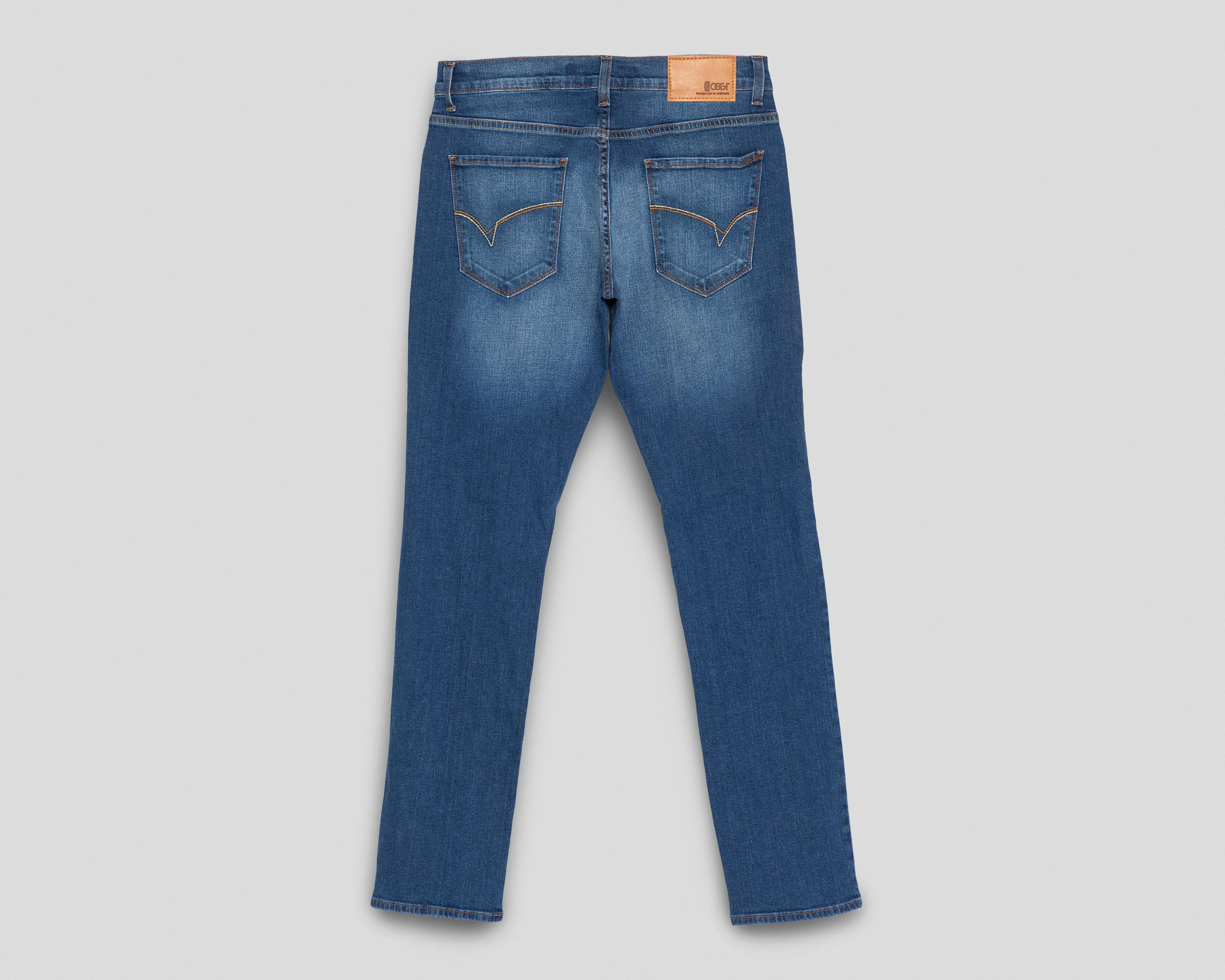 Foto 2 | Jeans Slim Oggi Iron Blu para Hombre