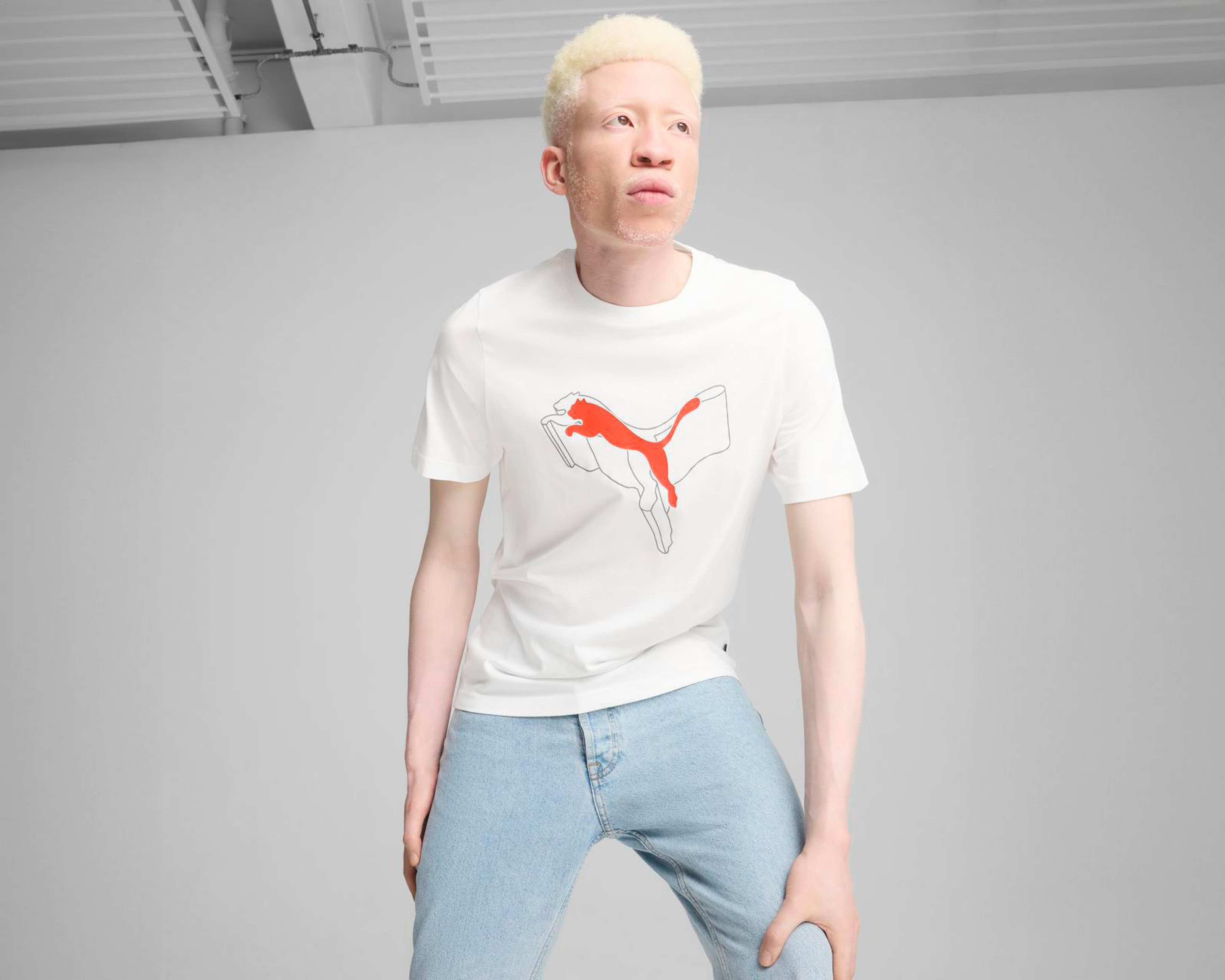 Foto 4 pulgar | Playera Puma ESS+ Logo Lab Cat para Hombre