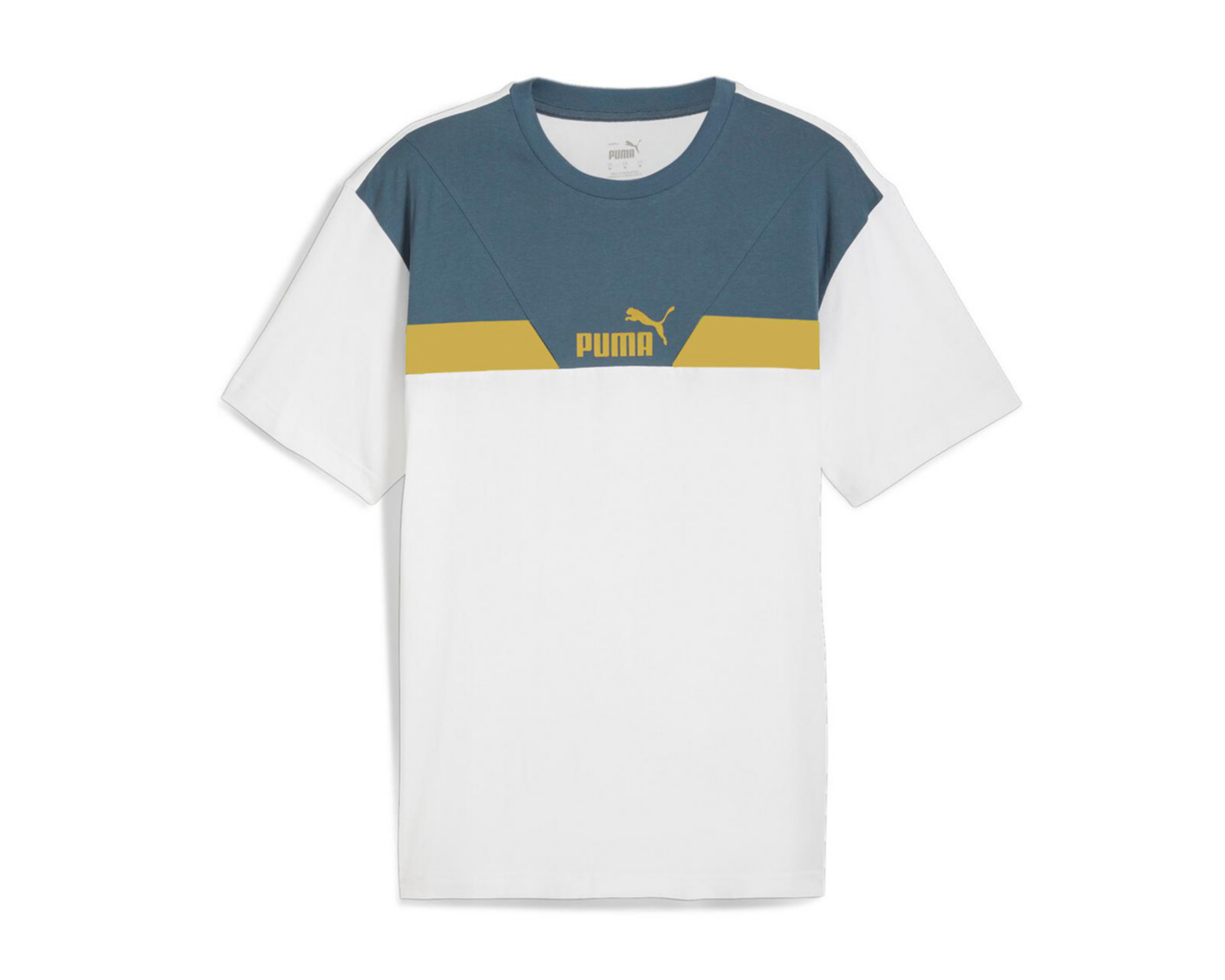 Playera Puma Colorblock Cuello Redondo
