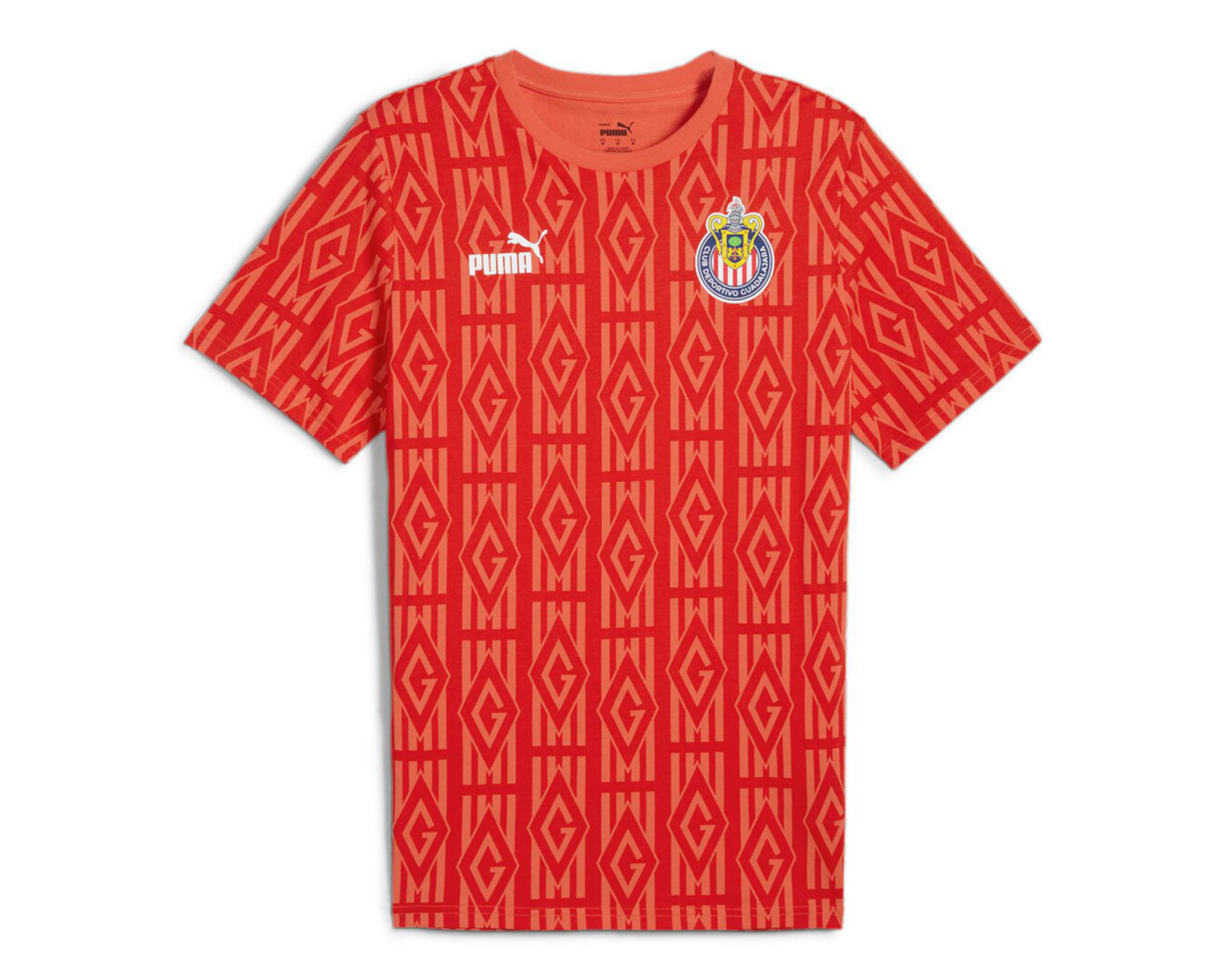 Playera Puma Club Deportivo Guadalajara Cuello Redondo Coppel