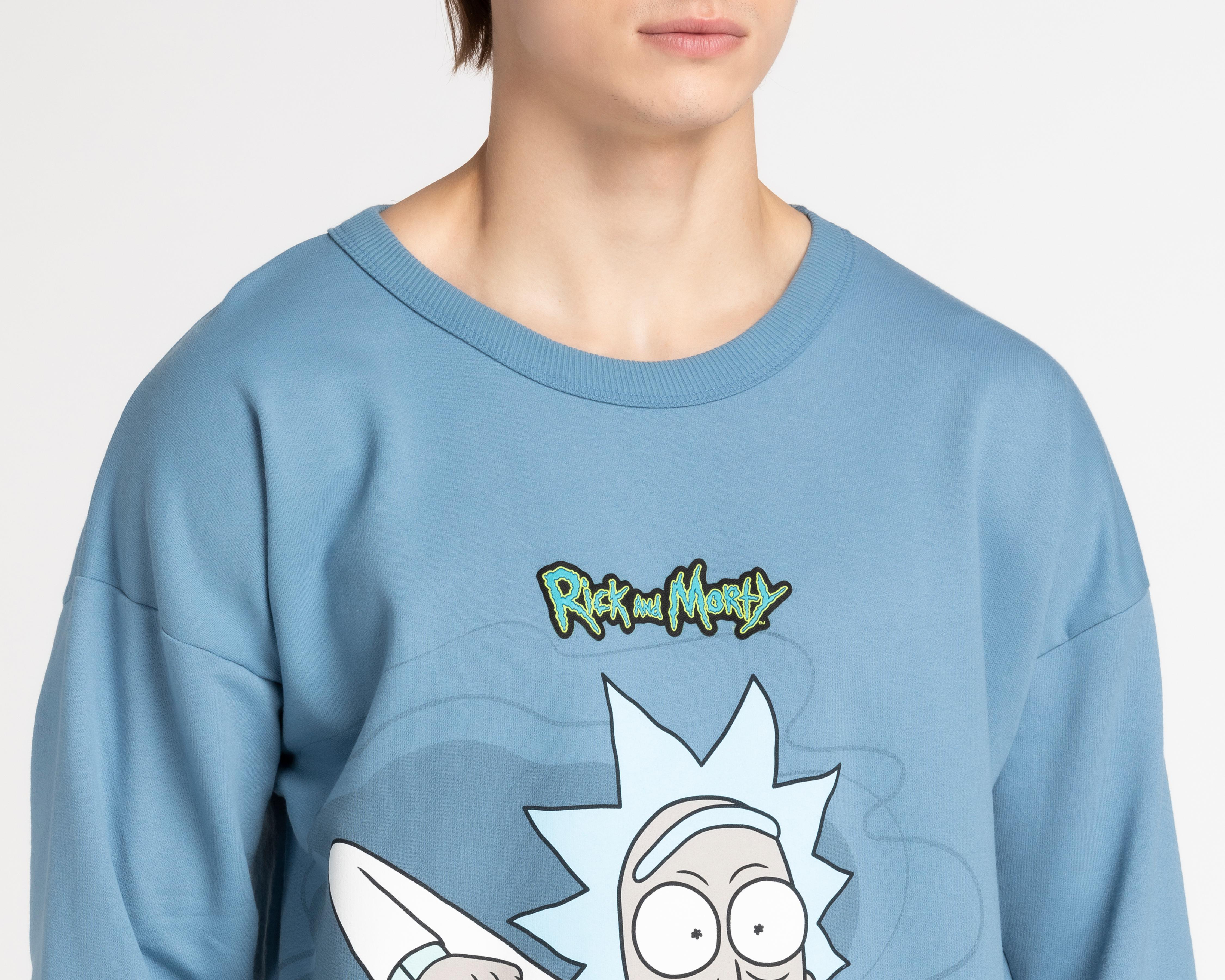 Foto 4 pulgar | Sudadera Rick & Morty