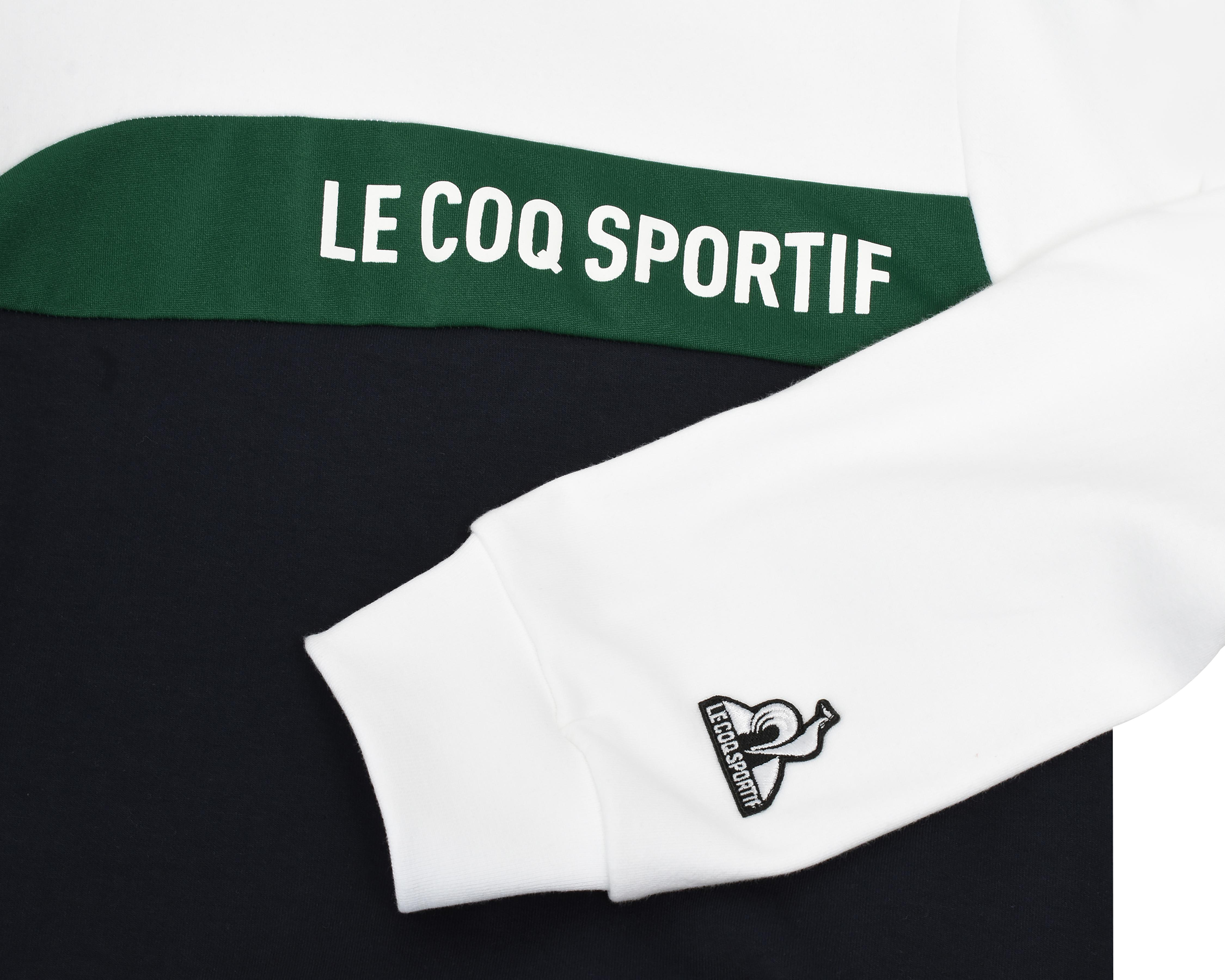 Foto 4 pulgar | Sudadera Le Coq Sportif con Capucha