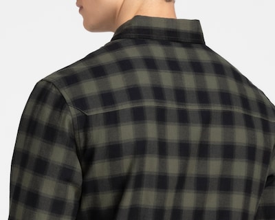 Foto 5 | Camisa de Moda de Algodón Refill Regular a Cuadros