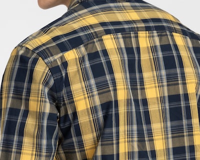 Foto 5 | Camisa de Moda de Algodón Refill Regular a Cuadros