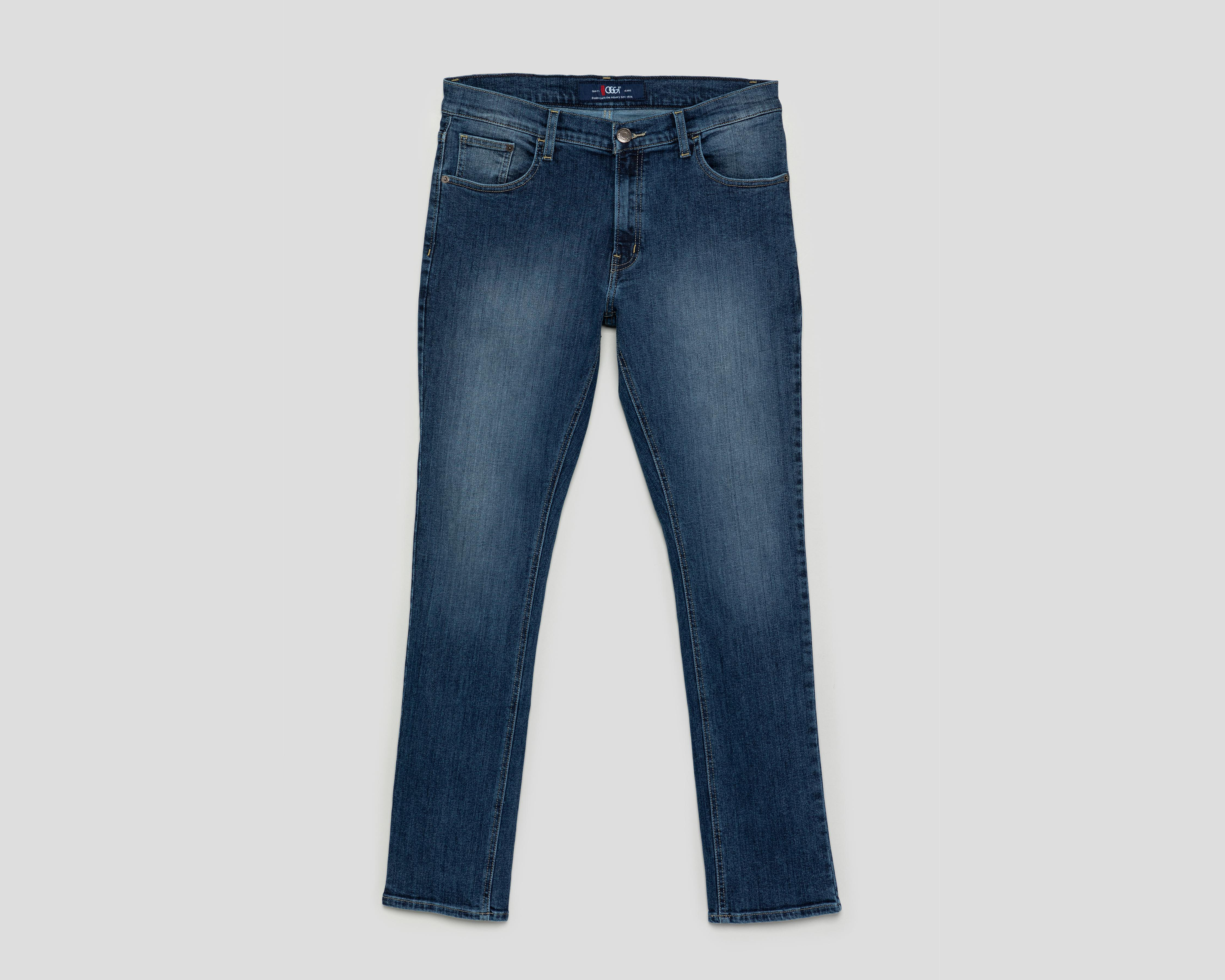 Foto 2 pulgar | Jeans Slim Fit Oggi Iron Super para Hombre