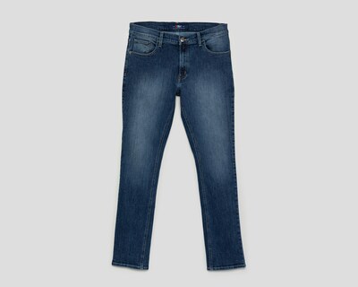 Foto 1 | Jeans Slim Fit Oggi Iron Super para Hombre