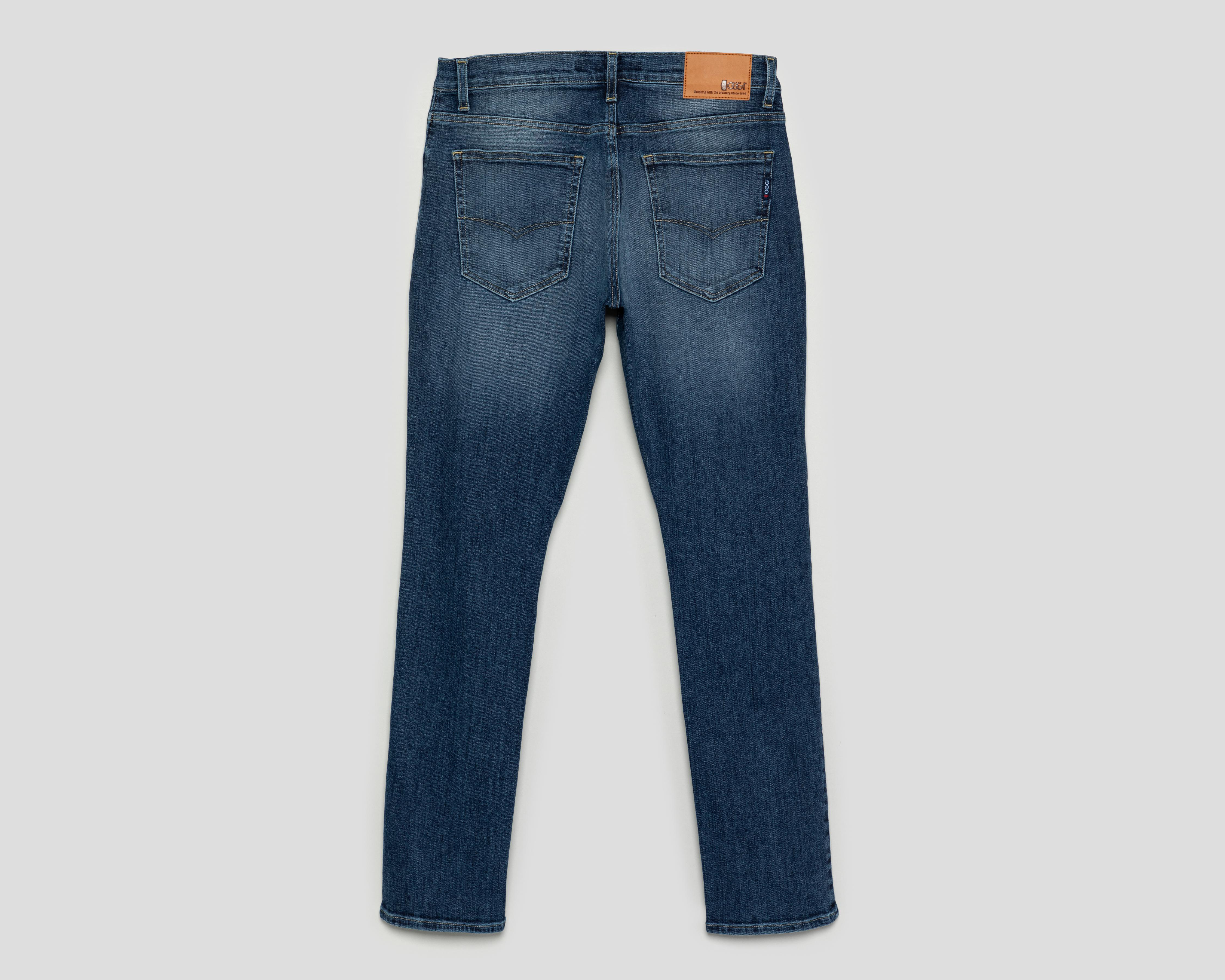 Foto 2 | Jeans Slim Fit Oggi Iron Super para Hombre