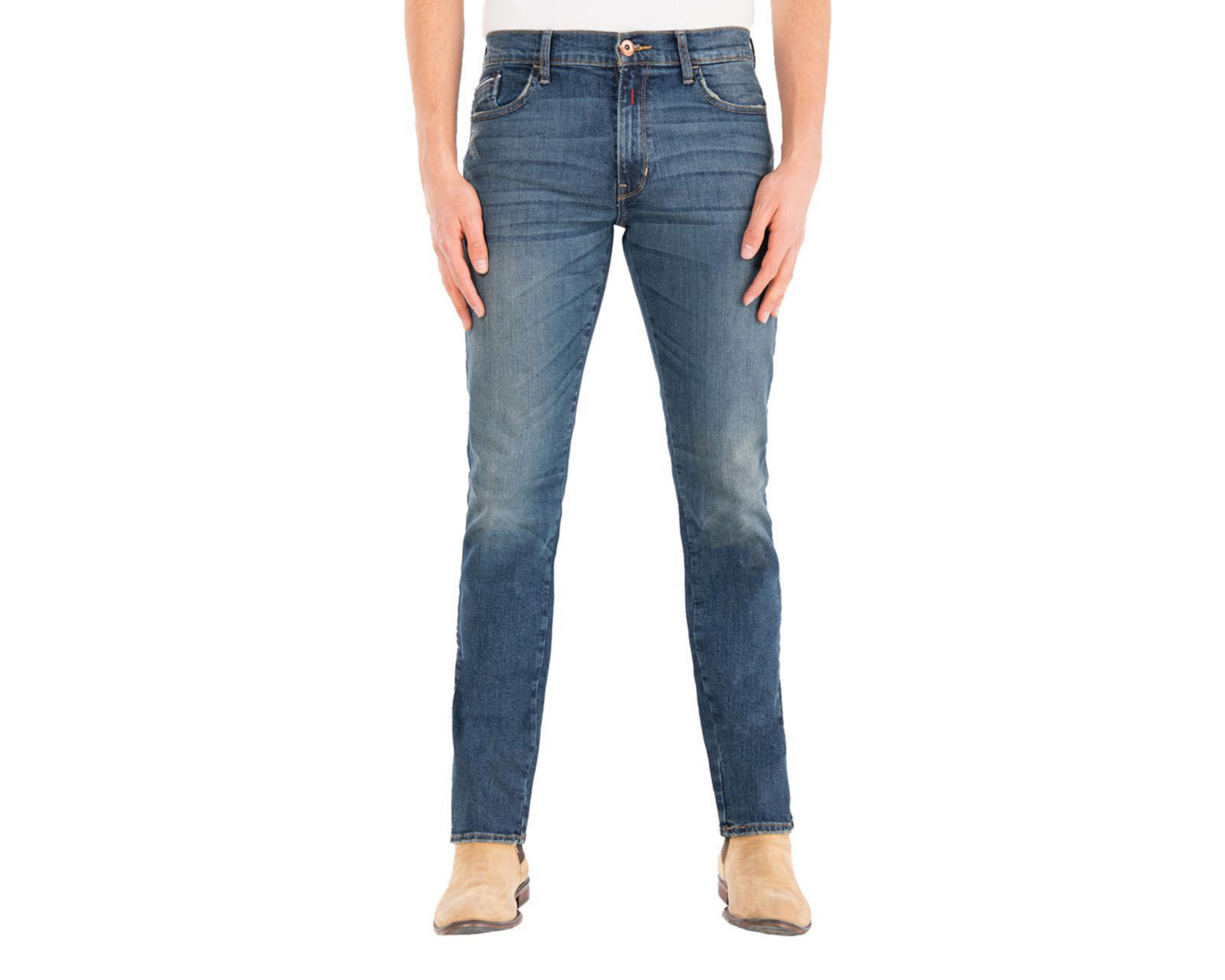 Foto 1 | Jeans Slim Oggi Iron para Hombre