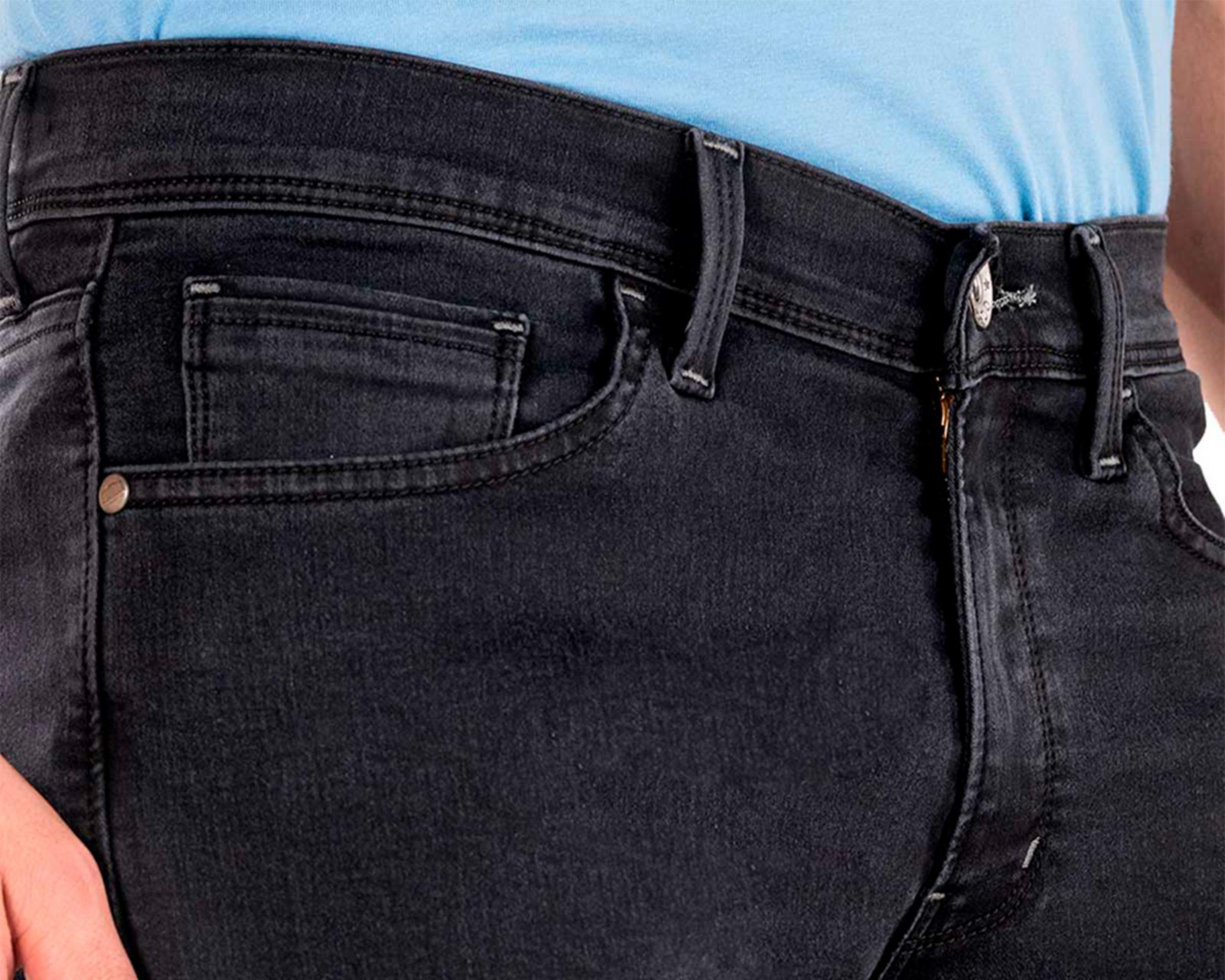 Foto 5 pulgar | Jeans Slim Fit Oggi Iron para Hombre