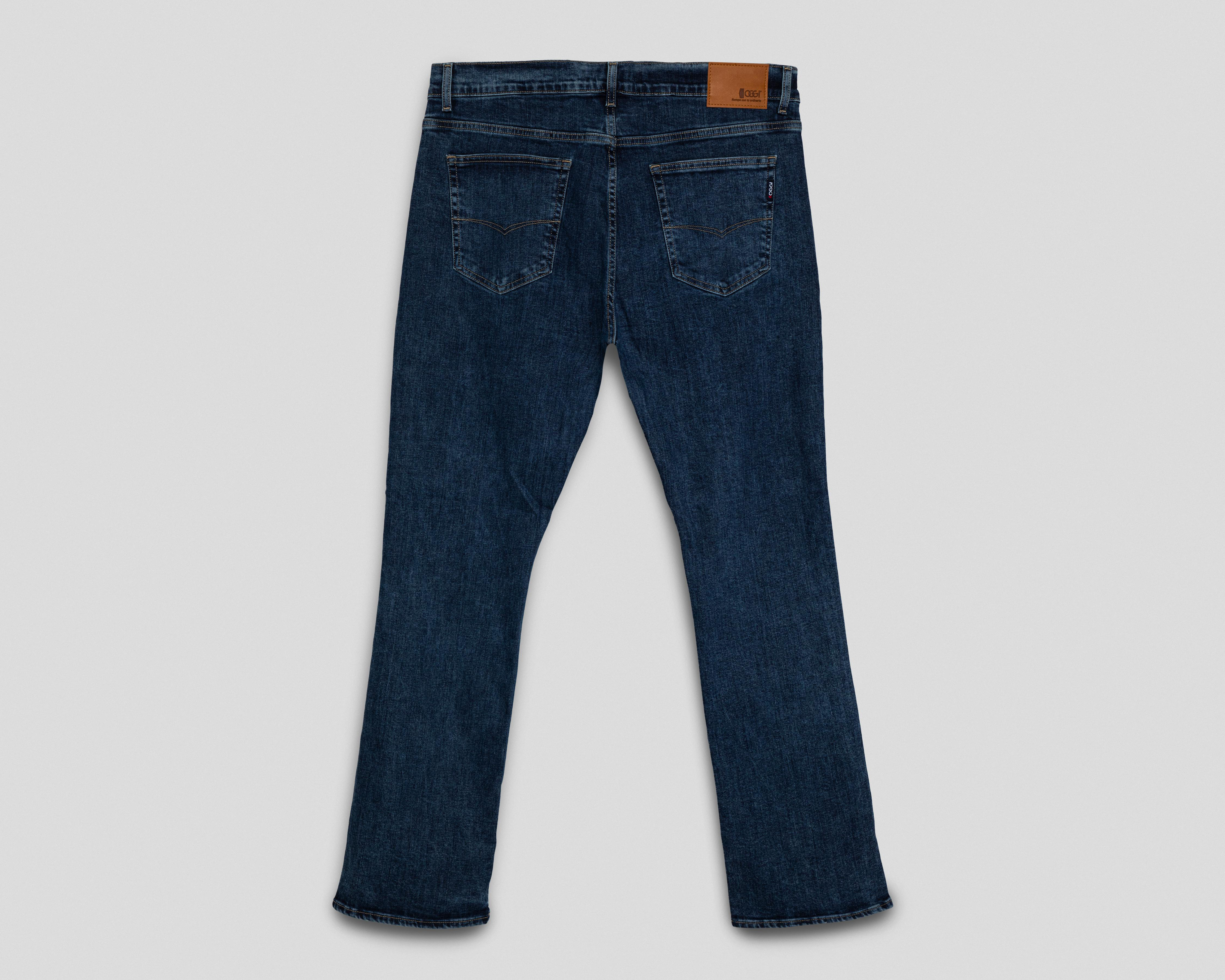 Foto 3 pulgar | Jeans Skinny Oggi Moto Vintage para Hombre