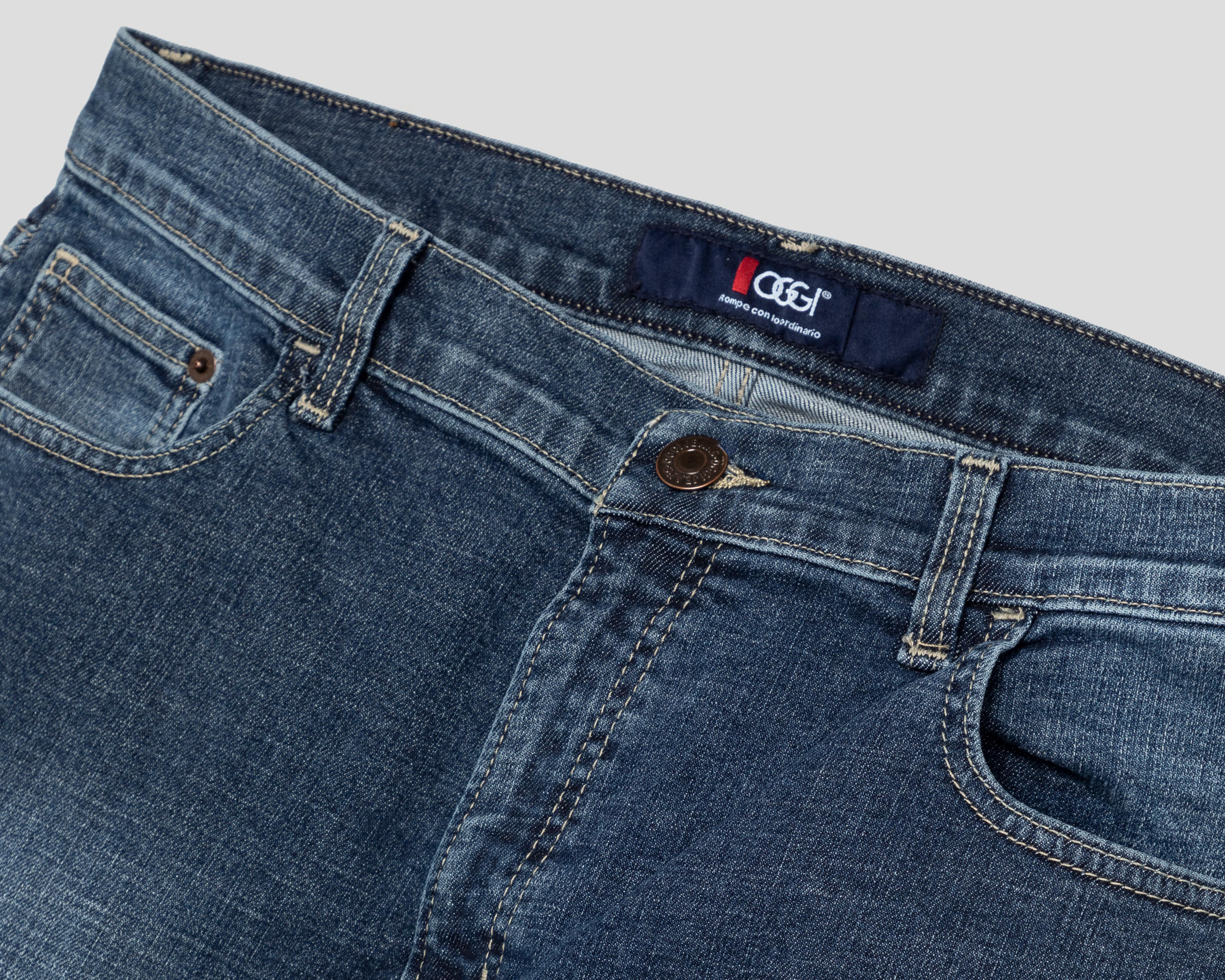 Foto 4 pulgar | Jeans Regular Oggi Power Vintage para Hombre