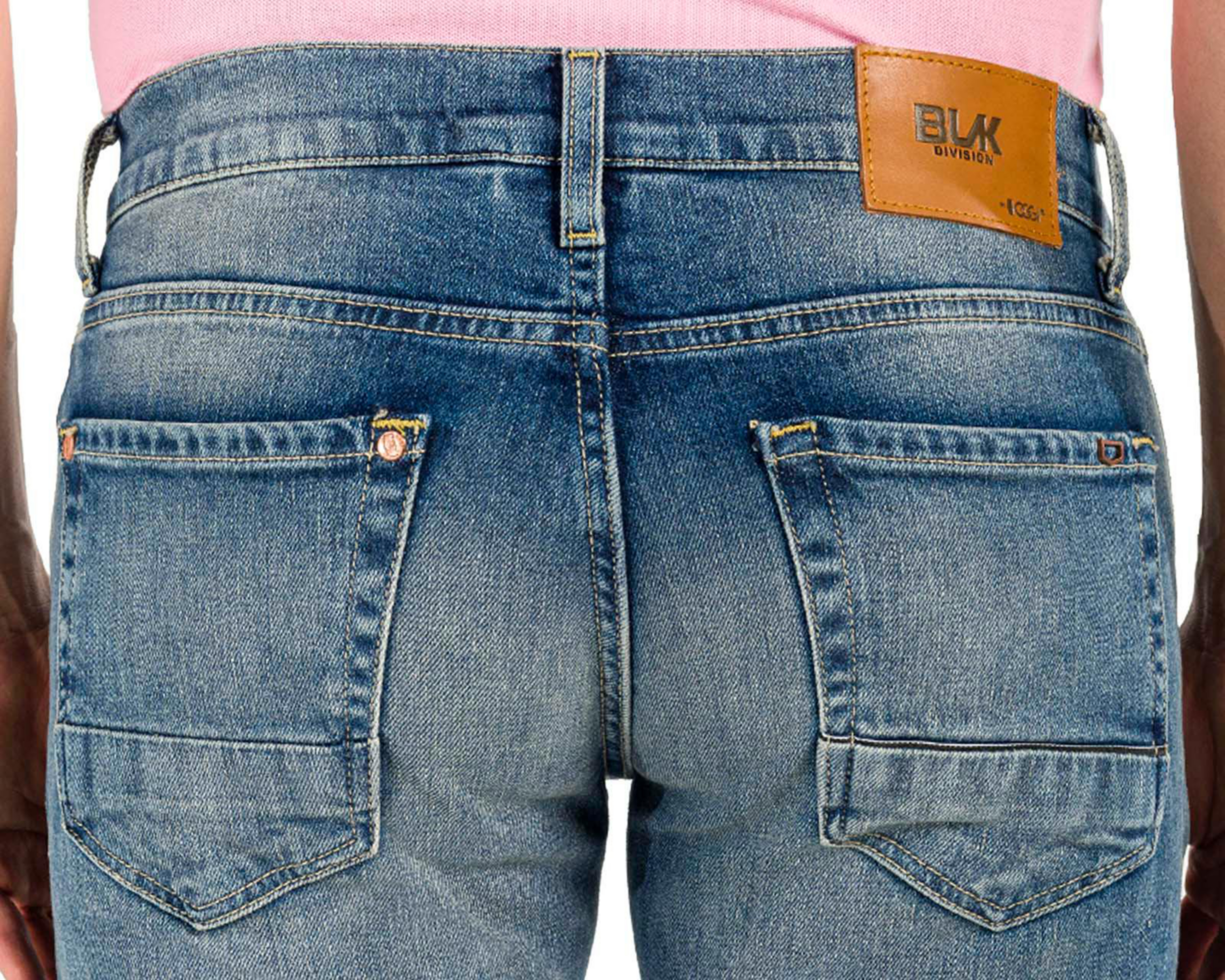 Foto 6 pulgar | Jeans Skinny Oggi Moto para Hombre