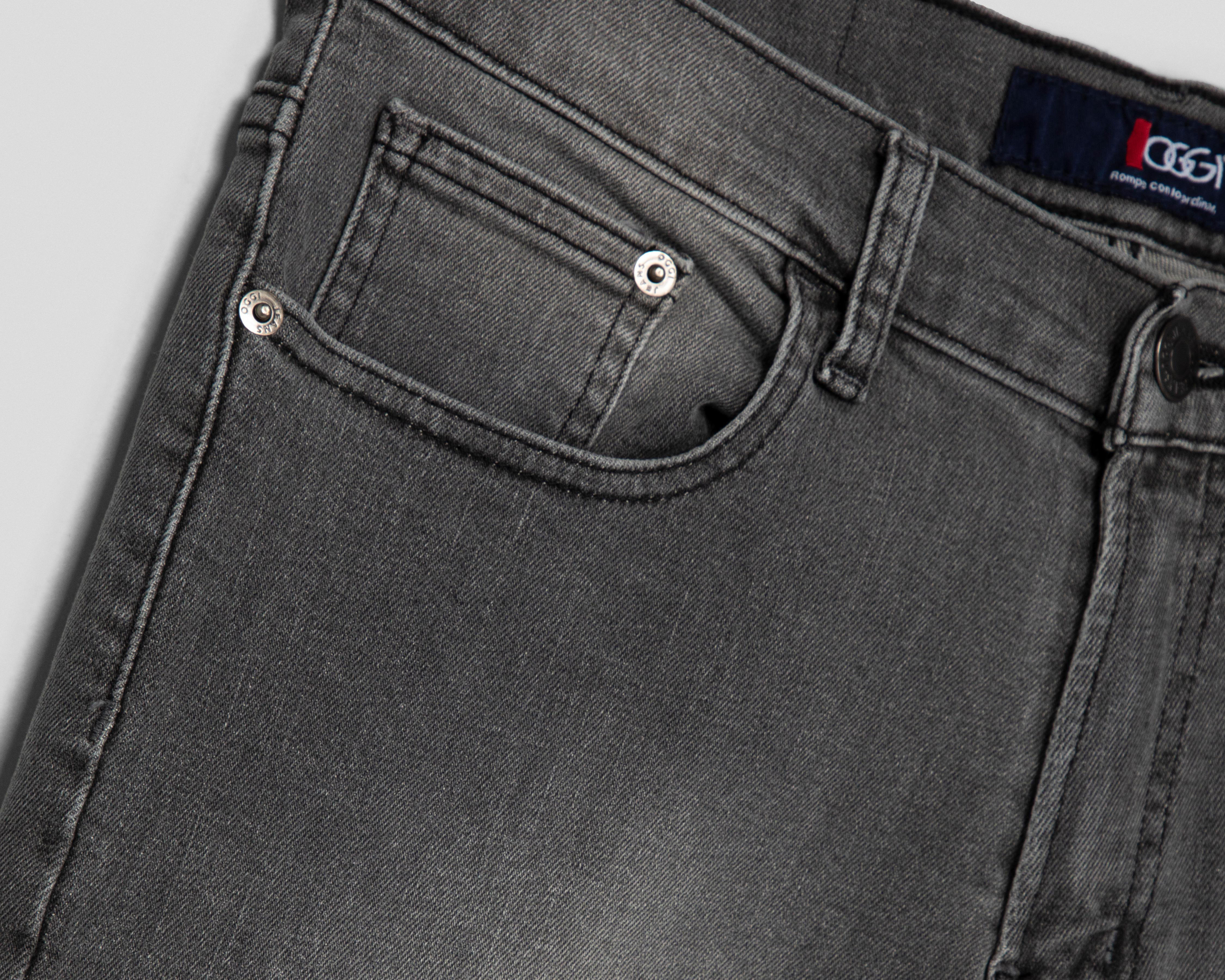 Foto 3 | Jeans Slim Straight Oggi Vaxter Super para Hombre