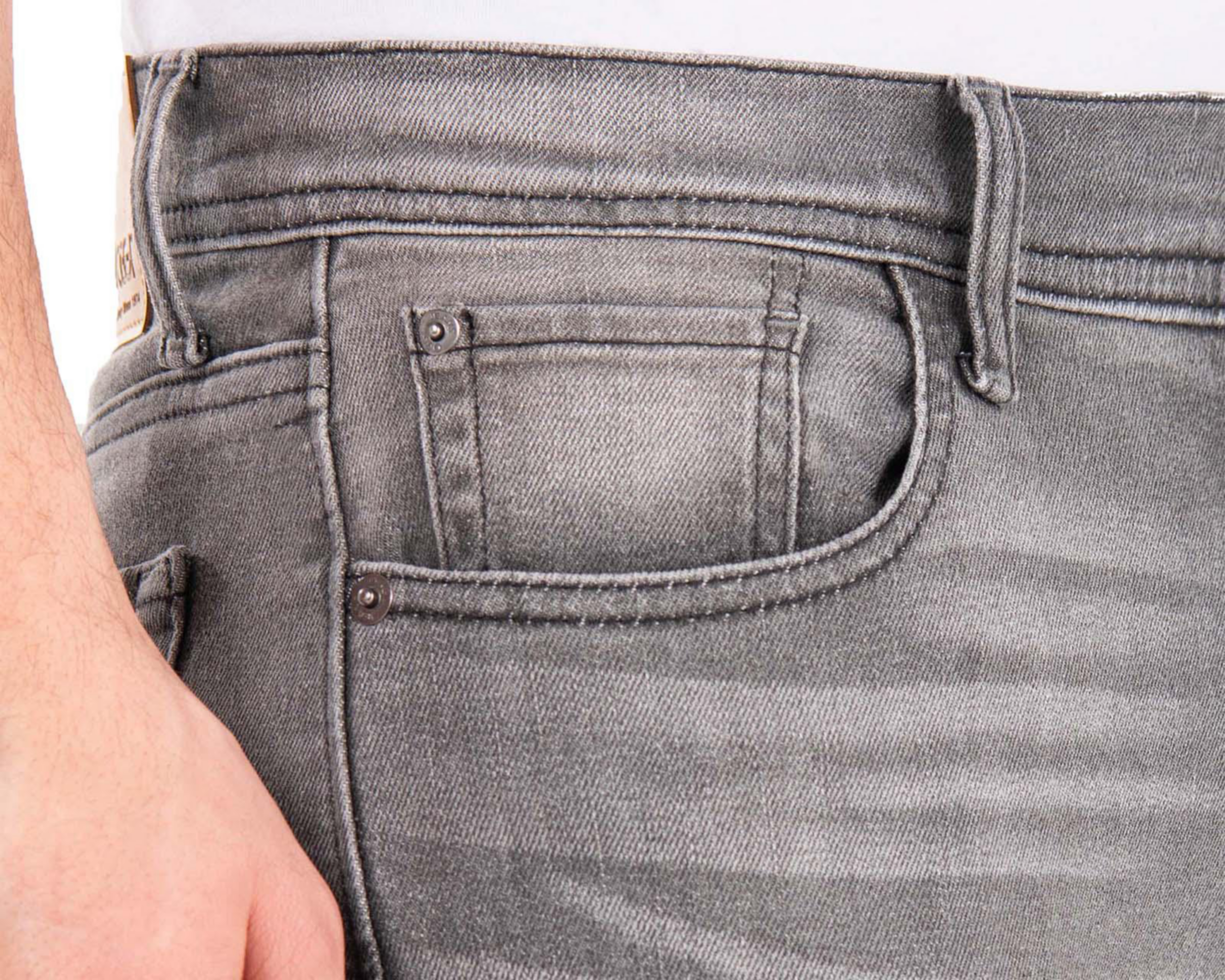 Foto 5 pulgar | Jeans Slim Straight Oggi Vaxter Super para Hombre