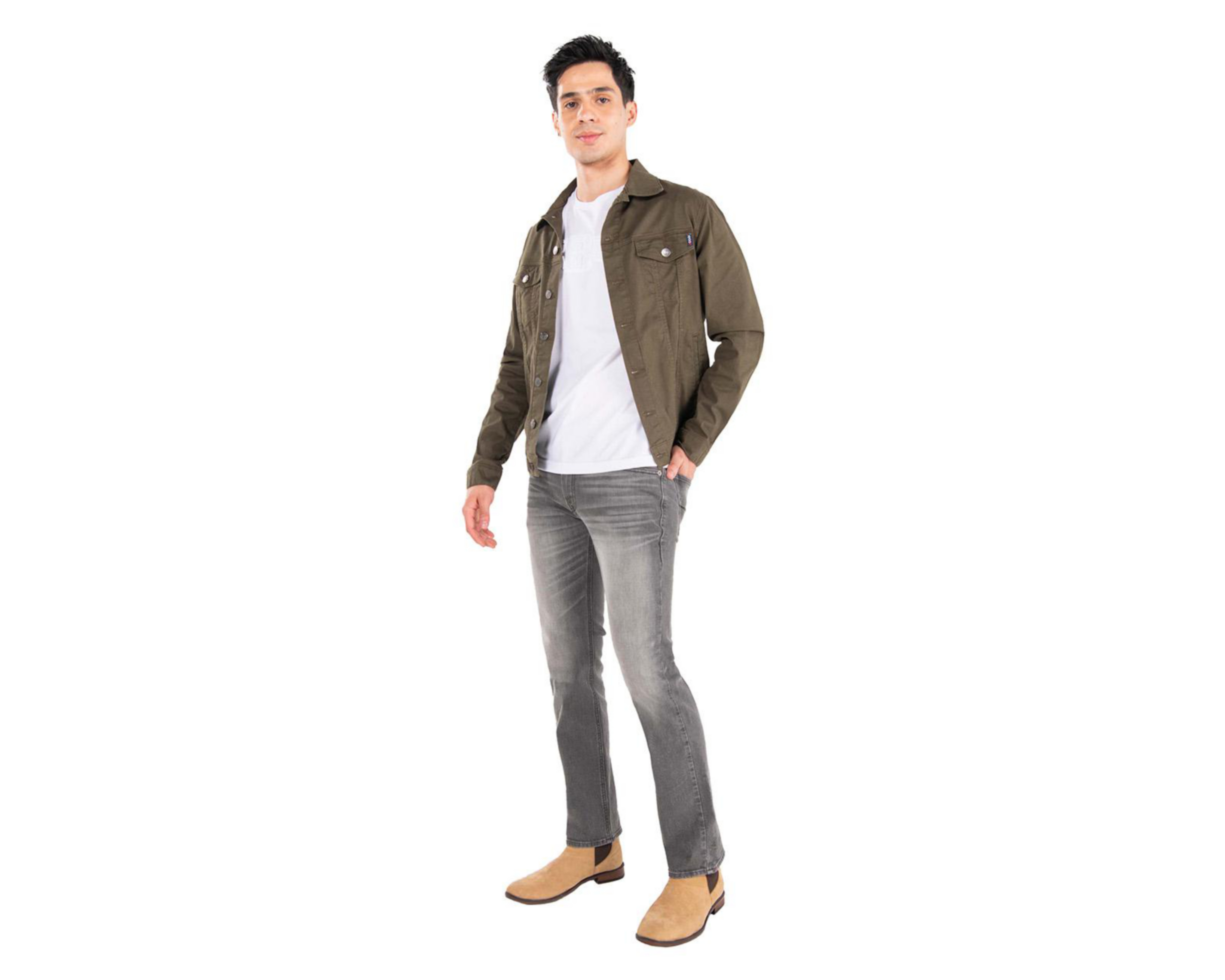 Foto 7 pulgar | Jeans Slim Straight Oggi Vaxter Super para Hombre