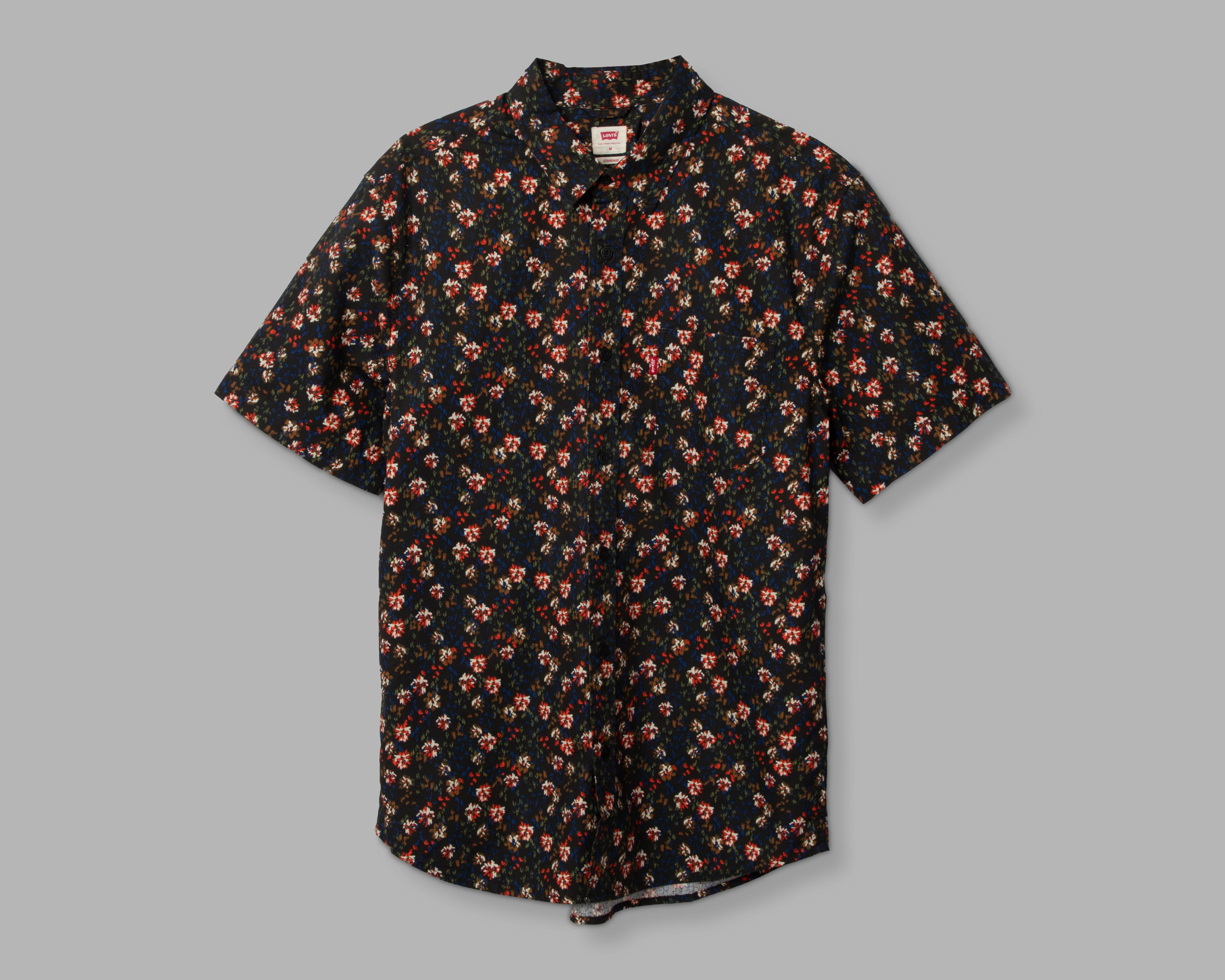 Camisa de Moda de Algodón Levi's Regular Estampada $1,199