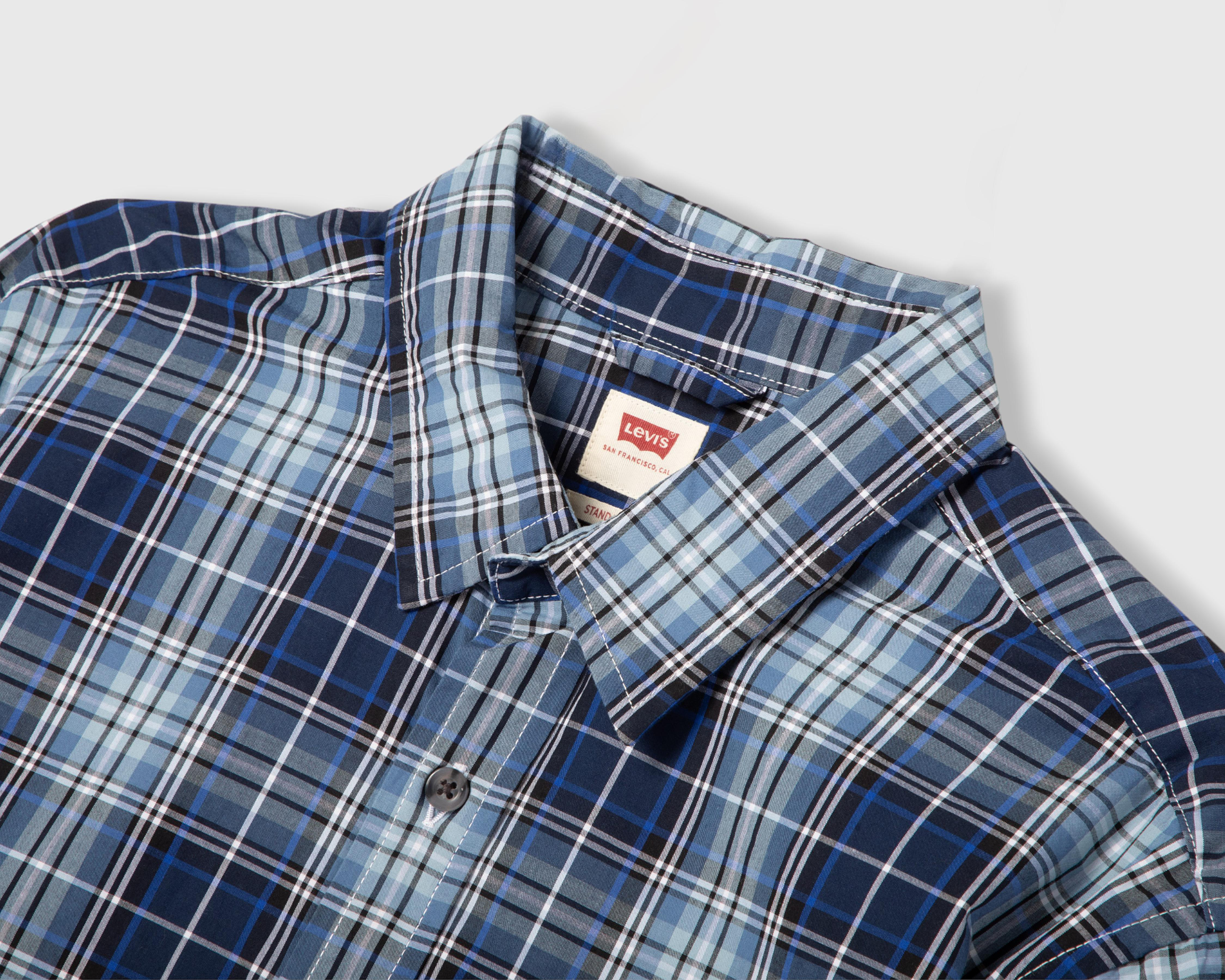 Foto 4 | Camisa de Moda de Algodón Levi's Regular a Cuadros