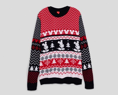 Foto 1 | Suéter Navideño Disney Mickey Mouse Cuello Redondo