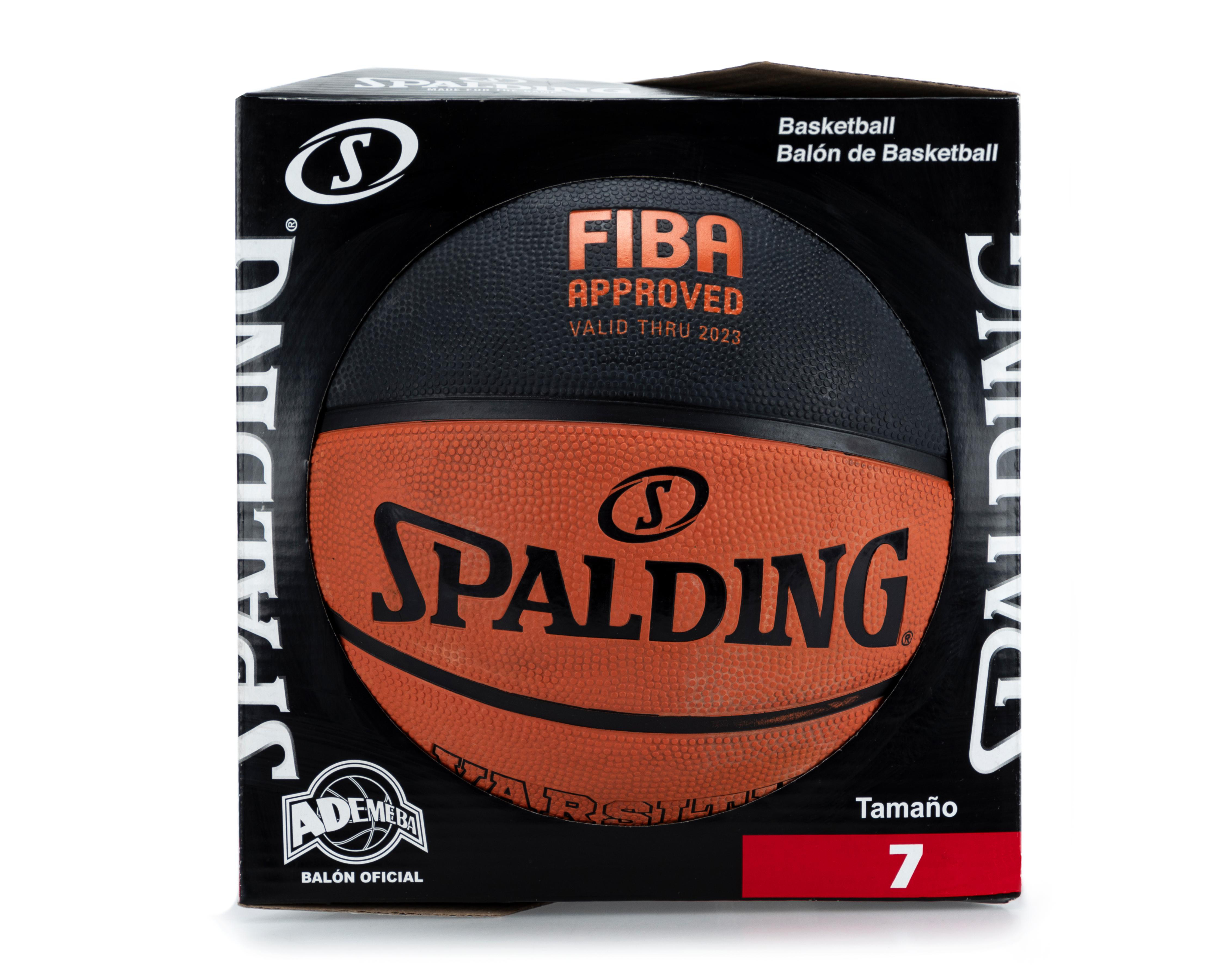 Foto 4 pulgar | Balón de Basquetbol Spalding Varsity TF150 Tamaño 7
