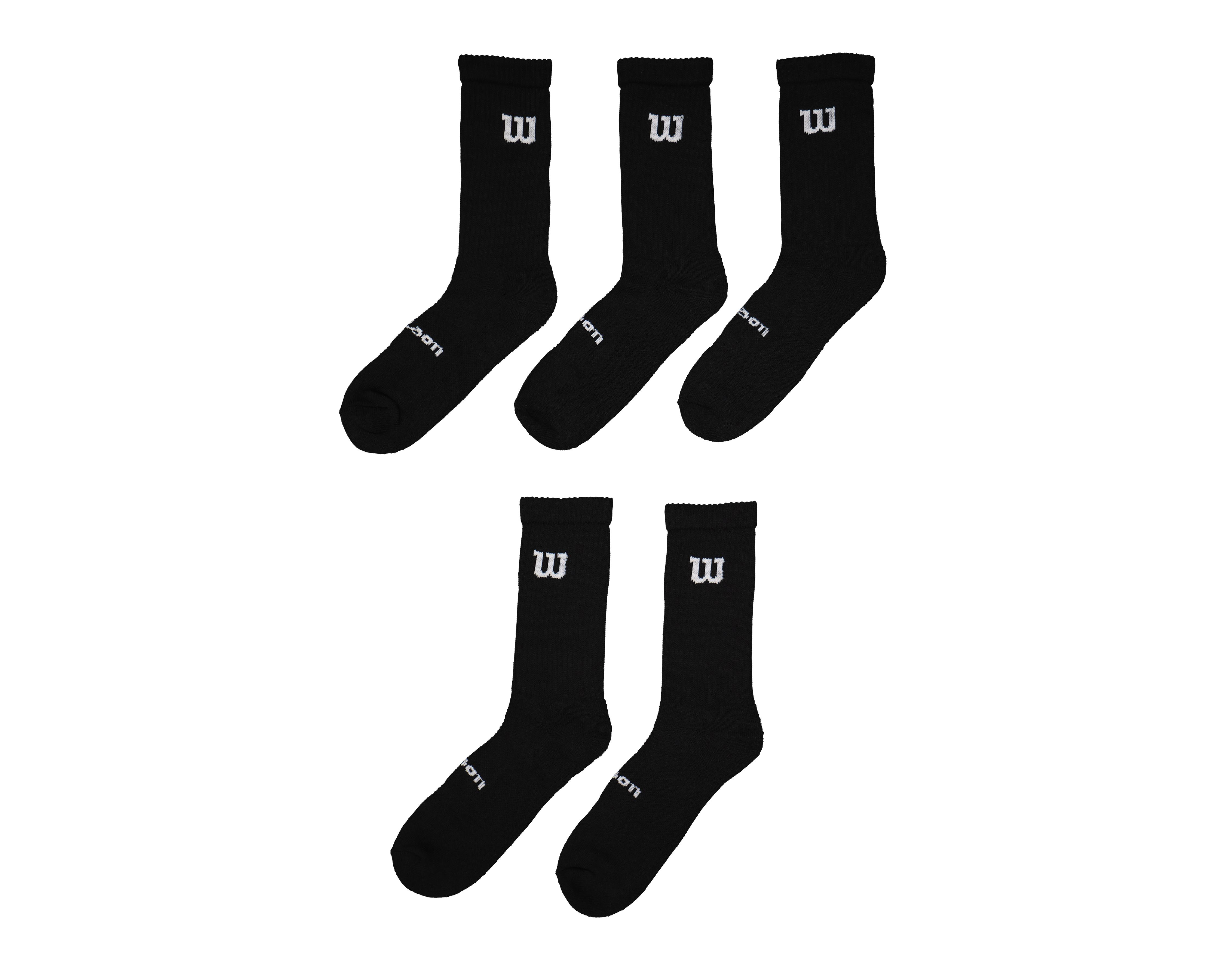 Calcetas Largas Deportivas Wilson para Hombre 5 Pares