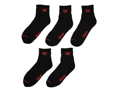 Foto 1 | Calcetas Tobilleras Deportivas Wilson para Hombre 5 Pares