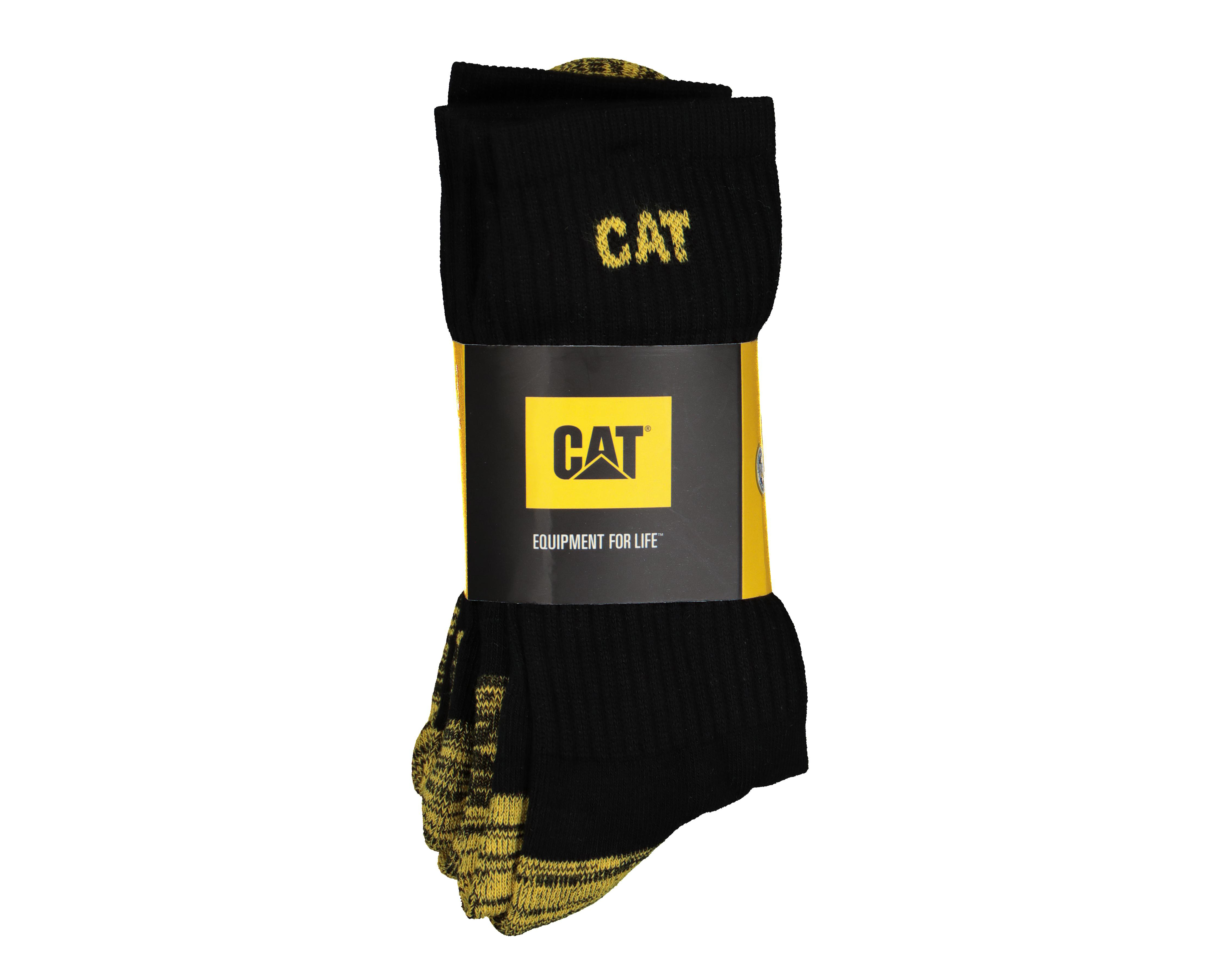 Foto 4 pulgar | Calcetas Largas CAT para Hombre 3 Pares