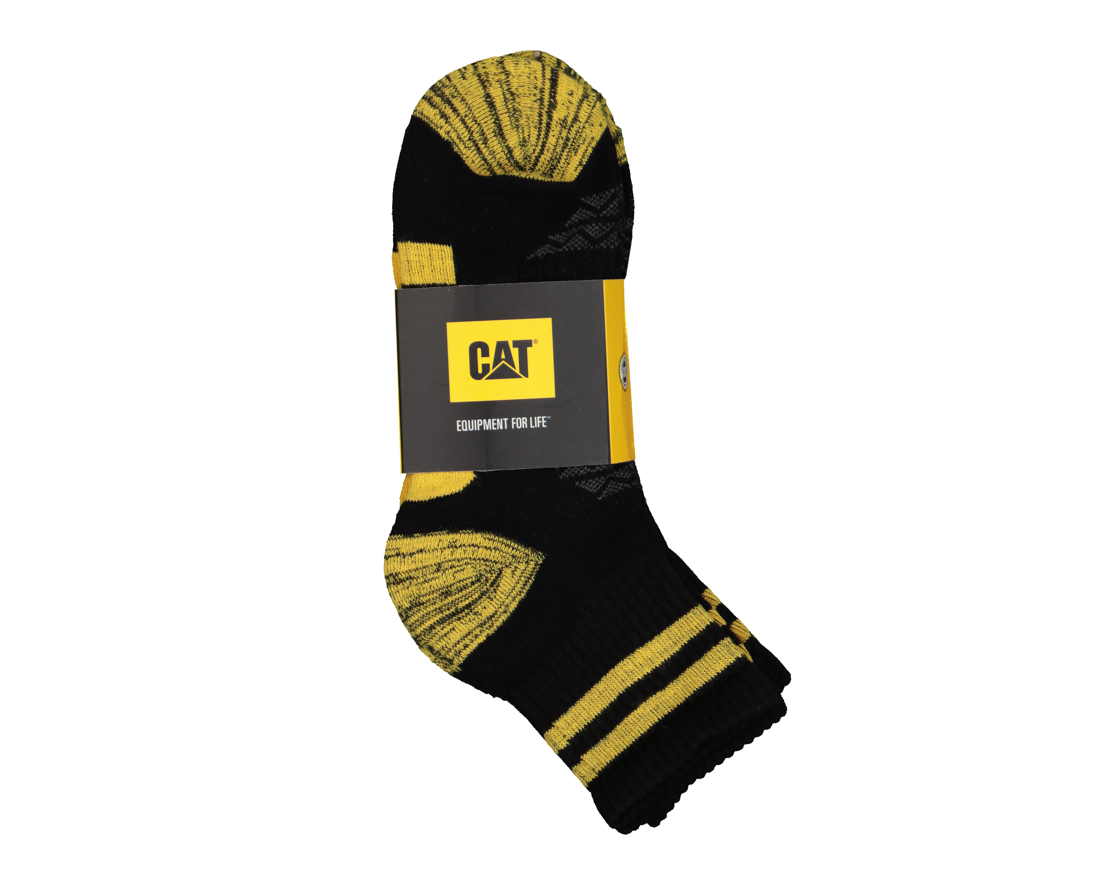 Foto 4 pulgar | Calcetas Cortas CAT para Hombre 3 Pares