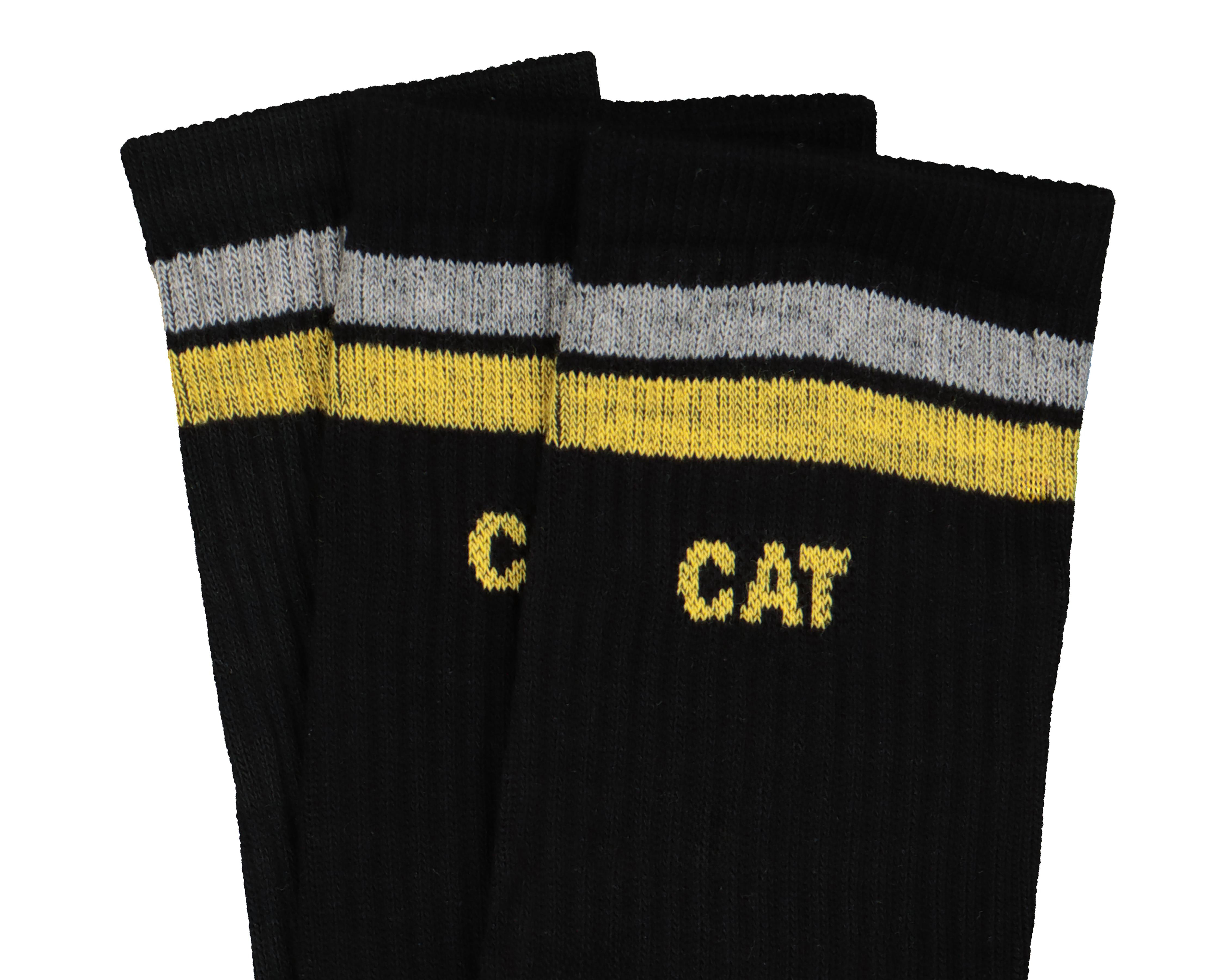 Foto 3 pulgar | Calcetas Largas CAT para Hombre 3 Pares