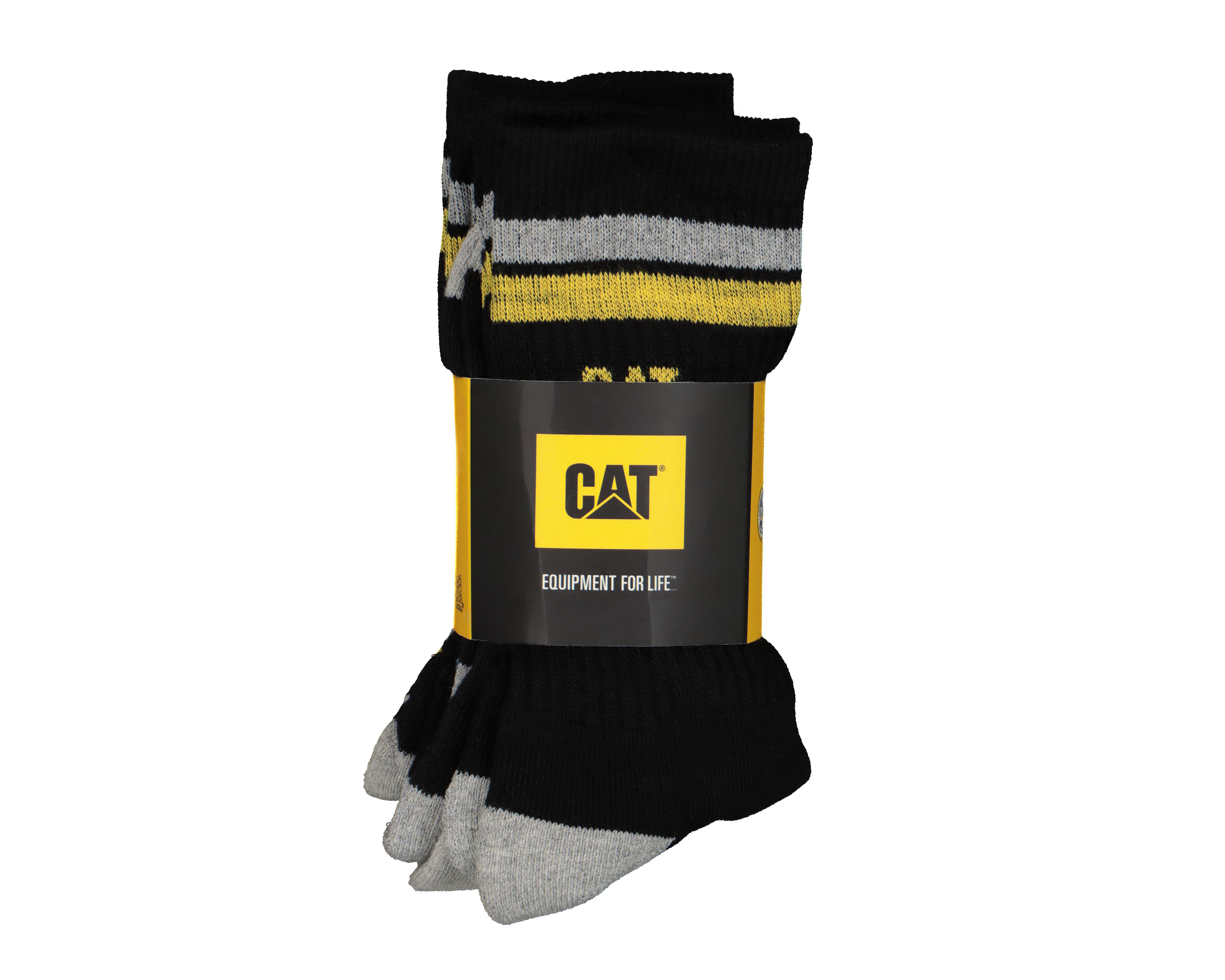 Foto 4 pulgar | Calcetas Largas CAT para Hombre 3 Pares