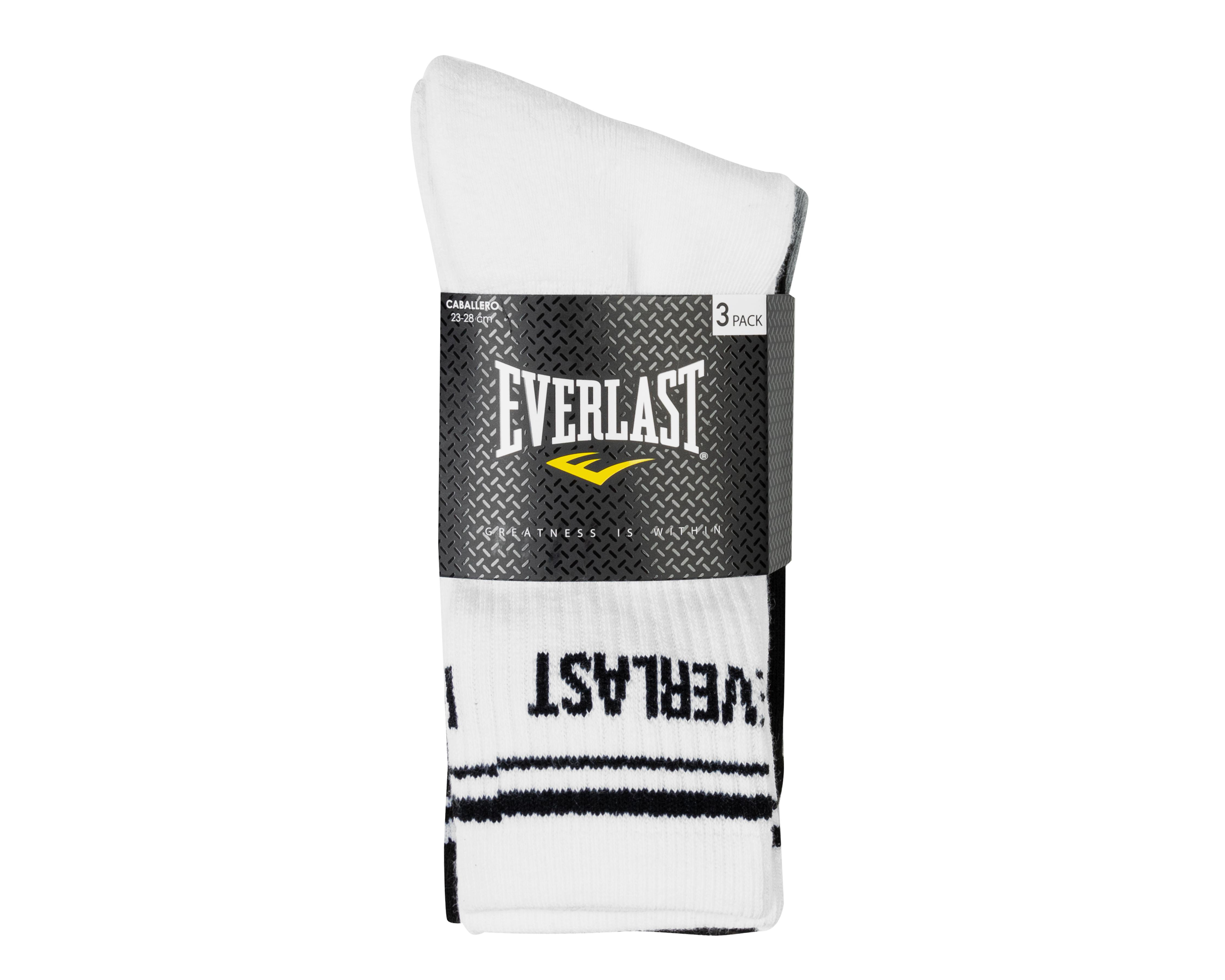 Foto 4 pulgar | Calcetas Deportivas Everlast para Hombre 3 Pares