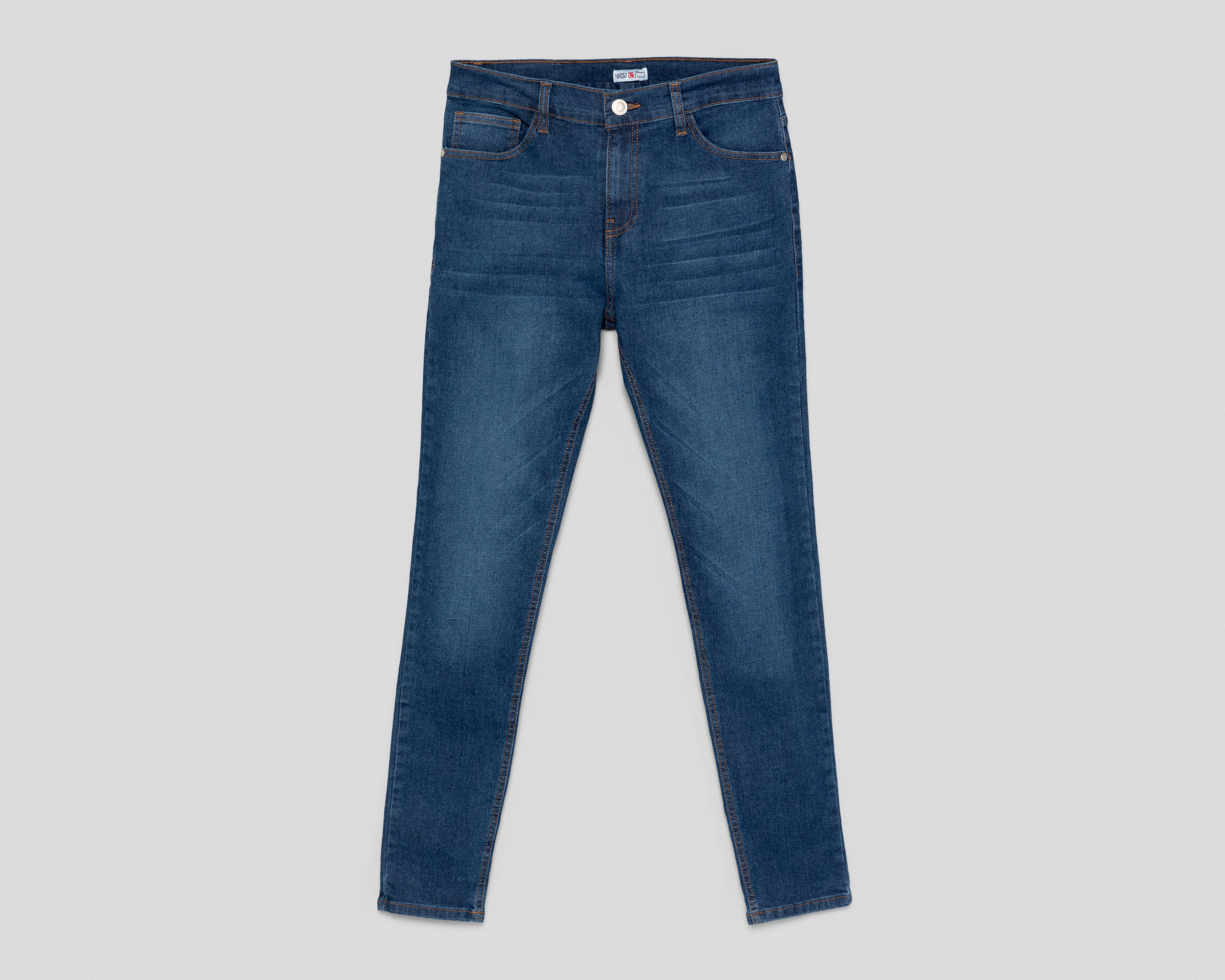 Foto 2 pulgar | Jeans Slim Lucky Star para Hombre