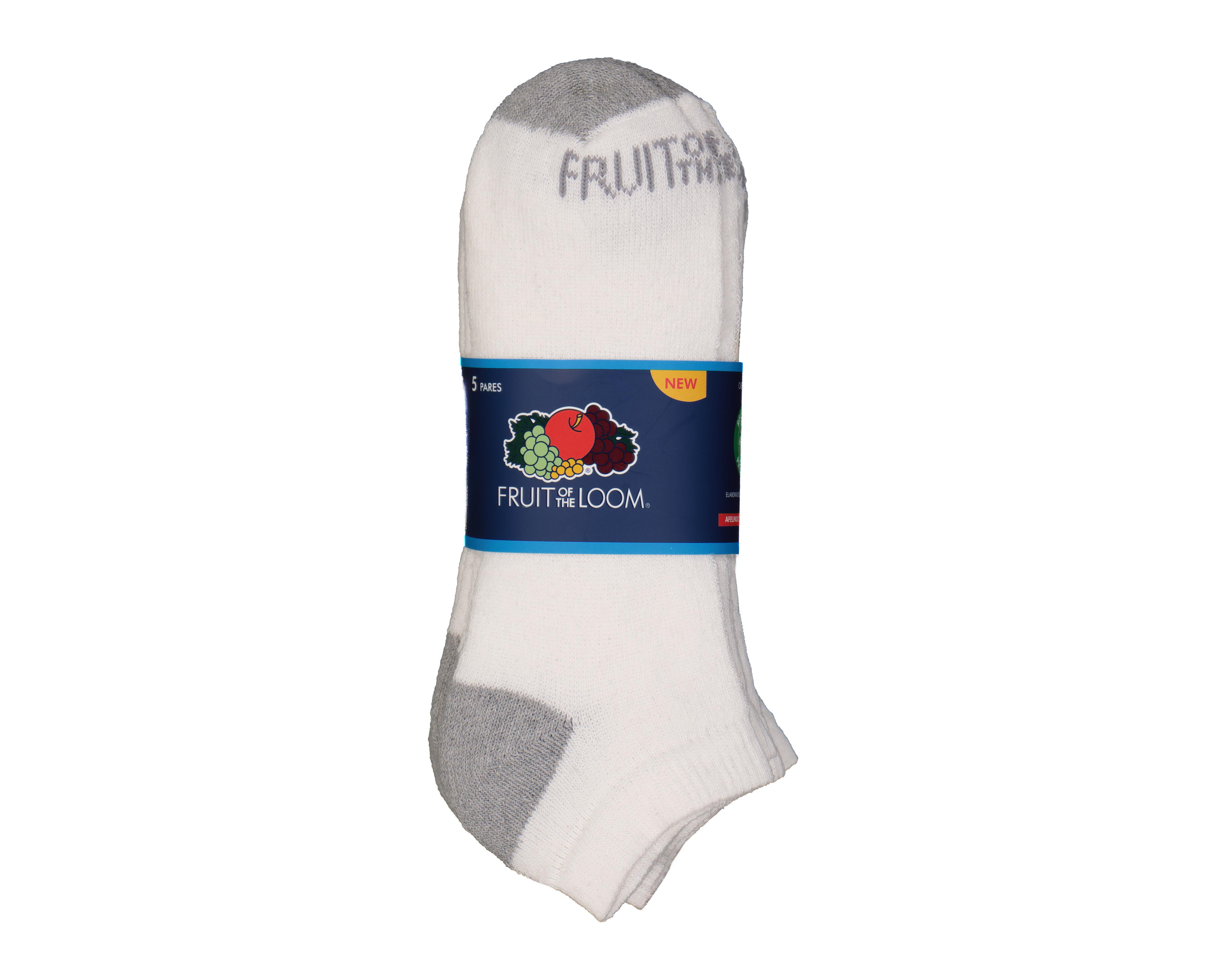 Foto 4 pulgar | Calcetas Deportivas Tines Fruit of the Loom para Hombre 5 Pares