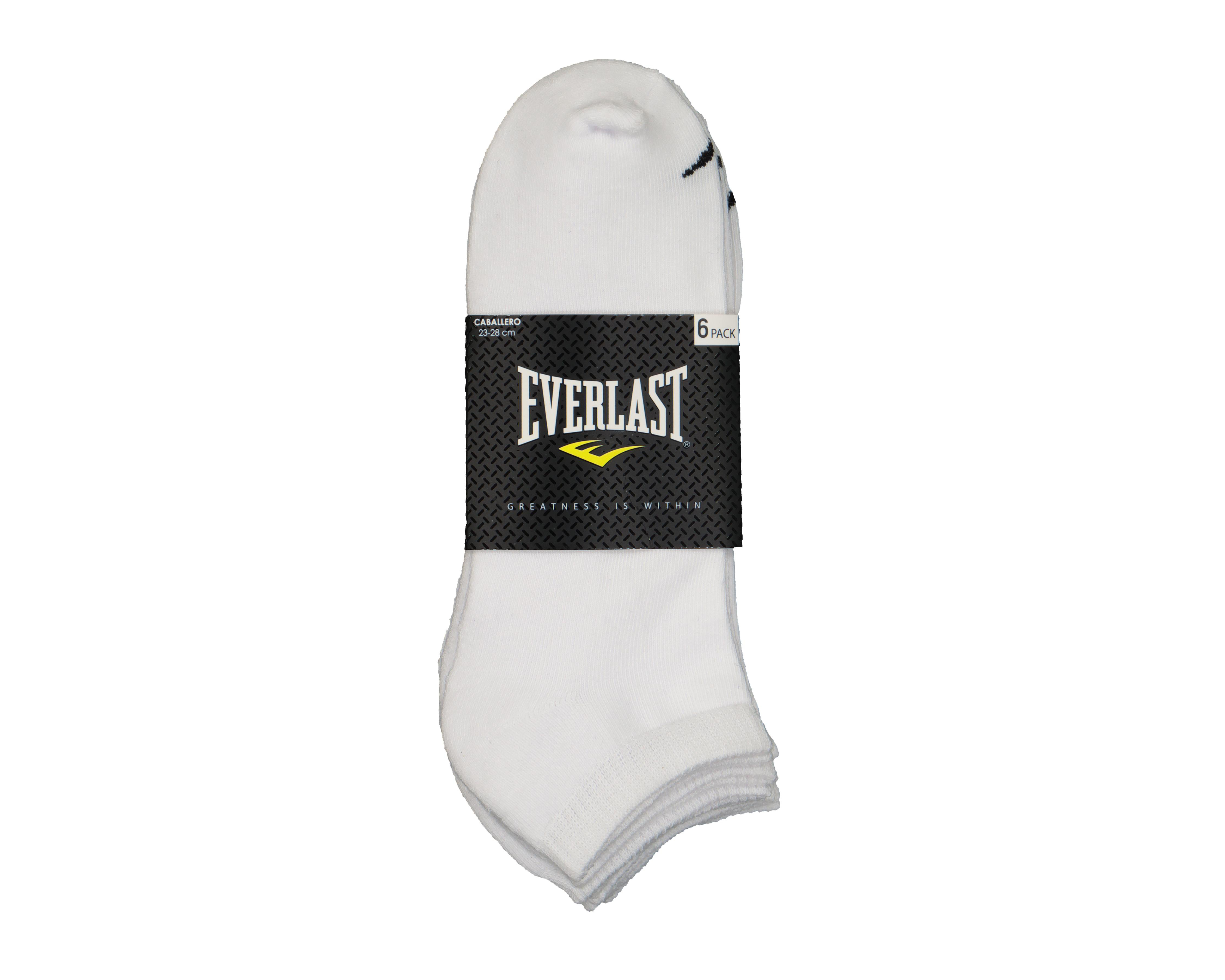 Foto 4 pulgar | Calcetas Deportivas Everlast para Hombre 6 Pares